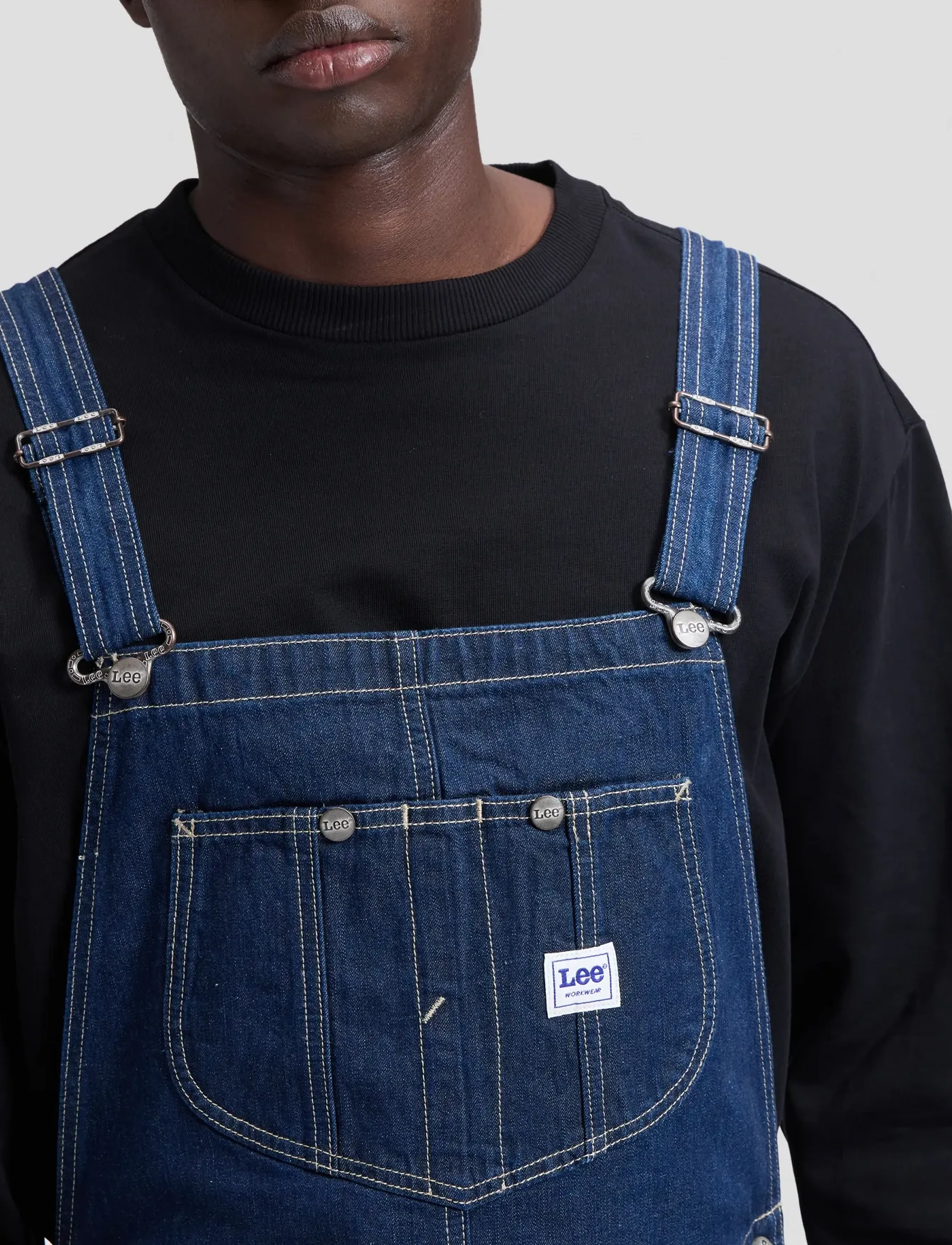 Lee Jeans LEE BIB - Streetstyle - RINSE / navy