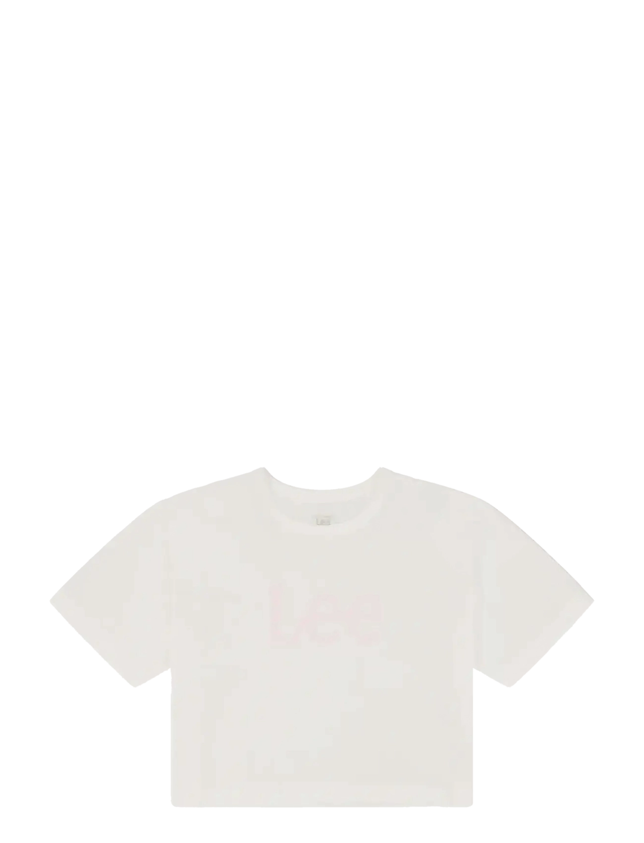 LEE JEANS Ss Cropped Tee Cream - XLx00 - Damen