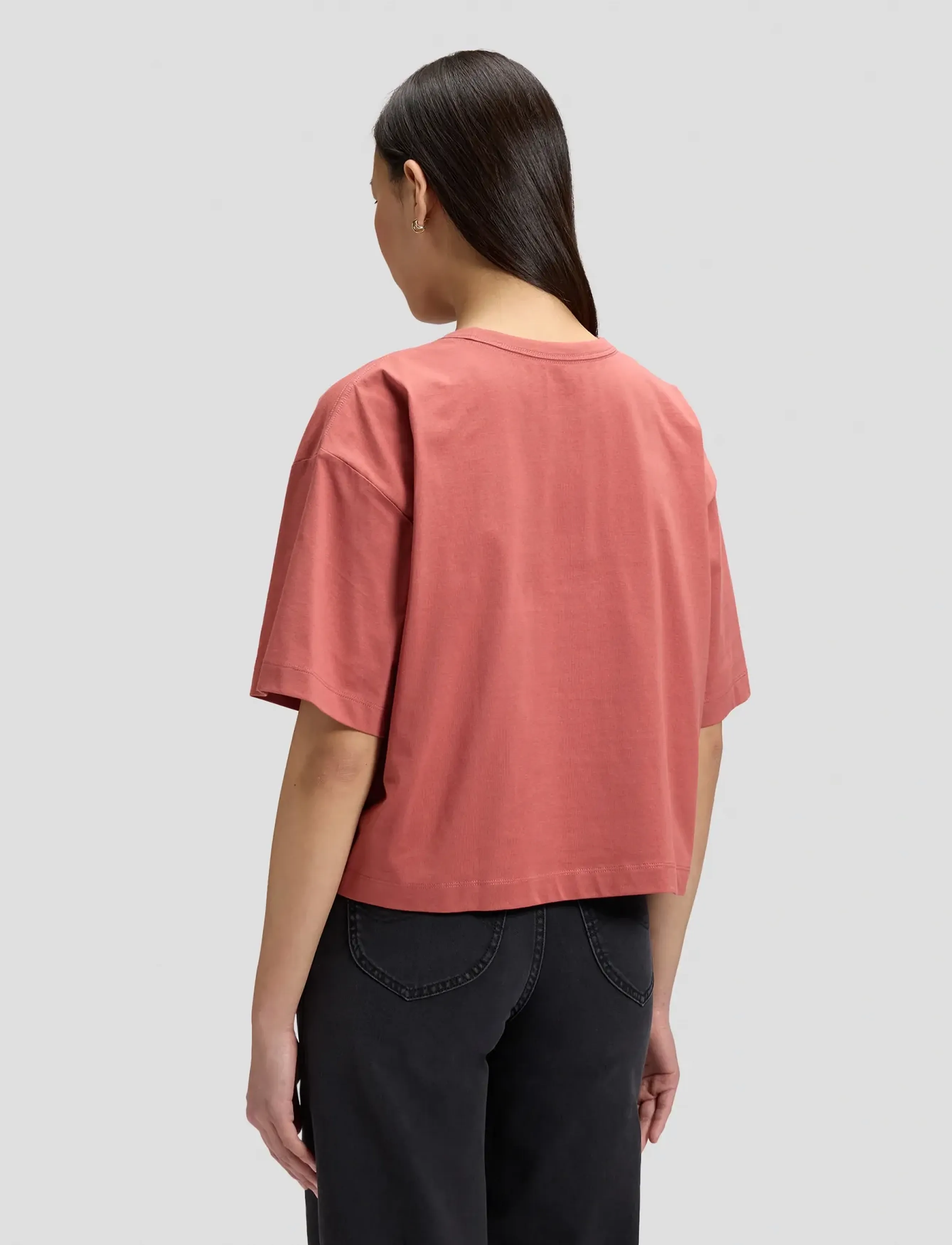 Lee Jeans - SS CROPPED TEE - crop tops - cosme pink - 2