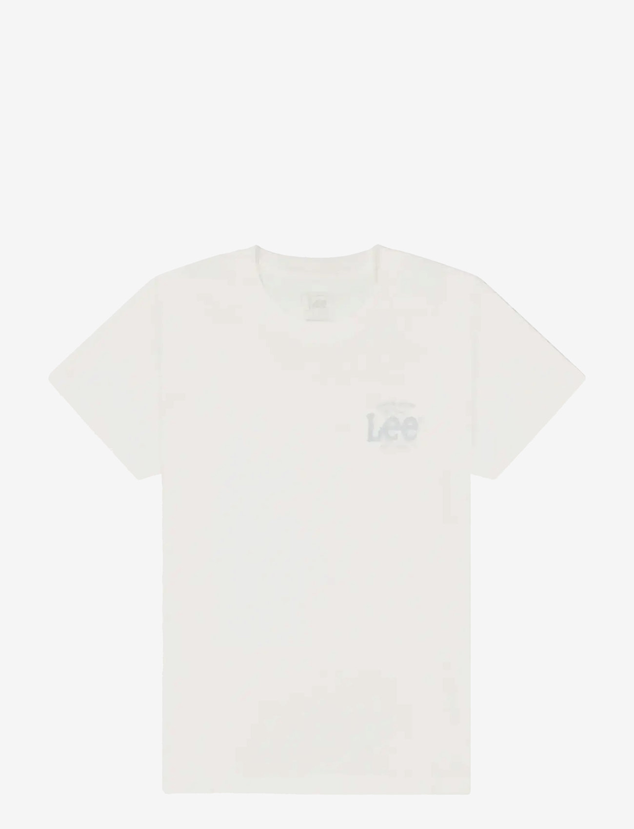 Lee Jeans - LOGO TEE - efterårstøj - bright white - 1