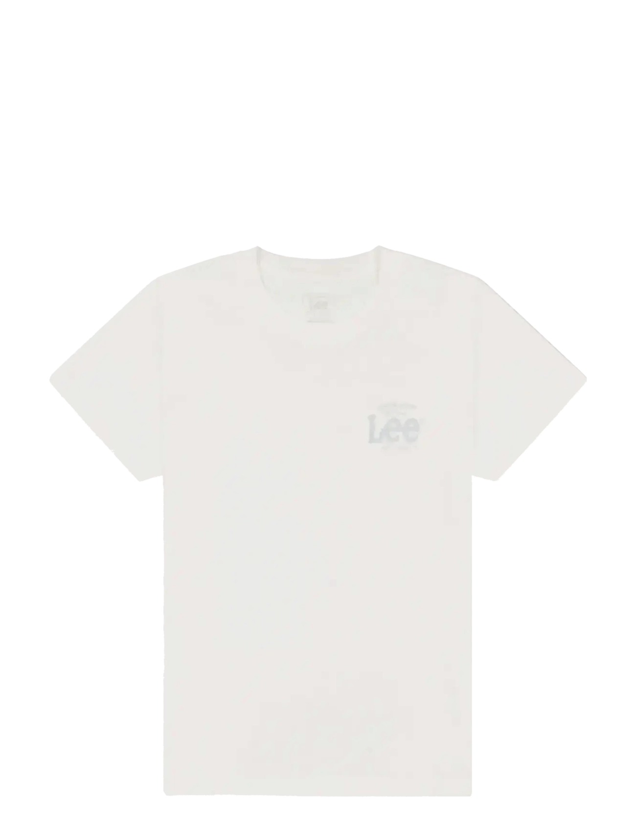 Lee Jeans LOGO TEE - Lee Jeans - BRIGHT WHITE / cream