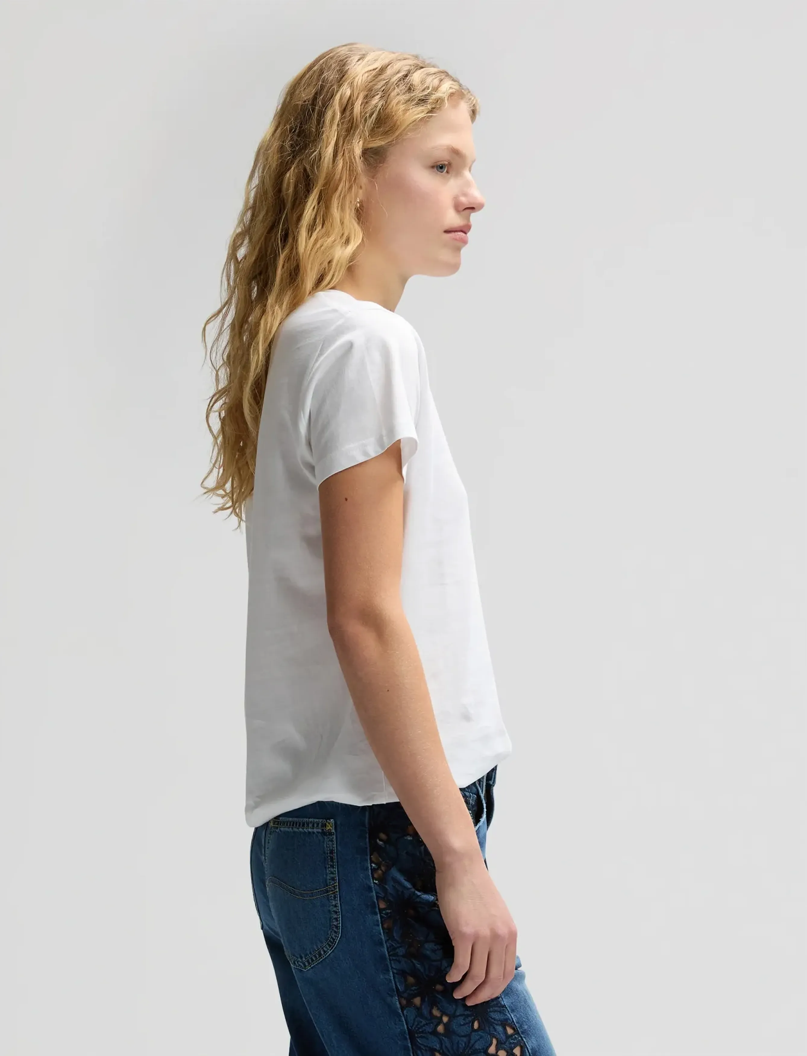 Lee Jeans - LOGO TEE - madalaimad hinnad - bright white - 4