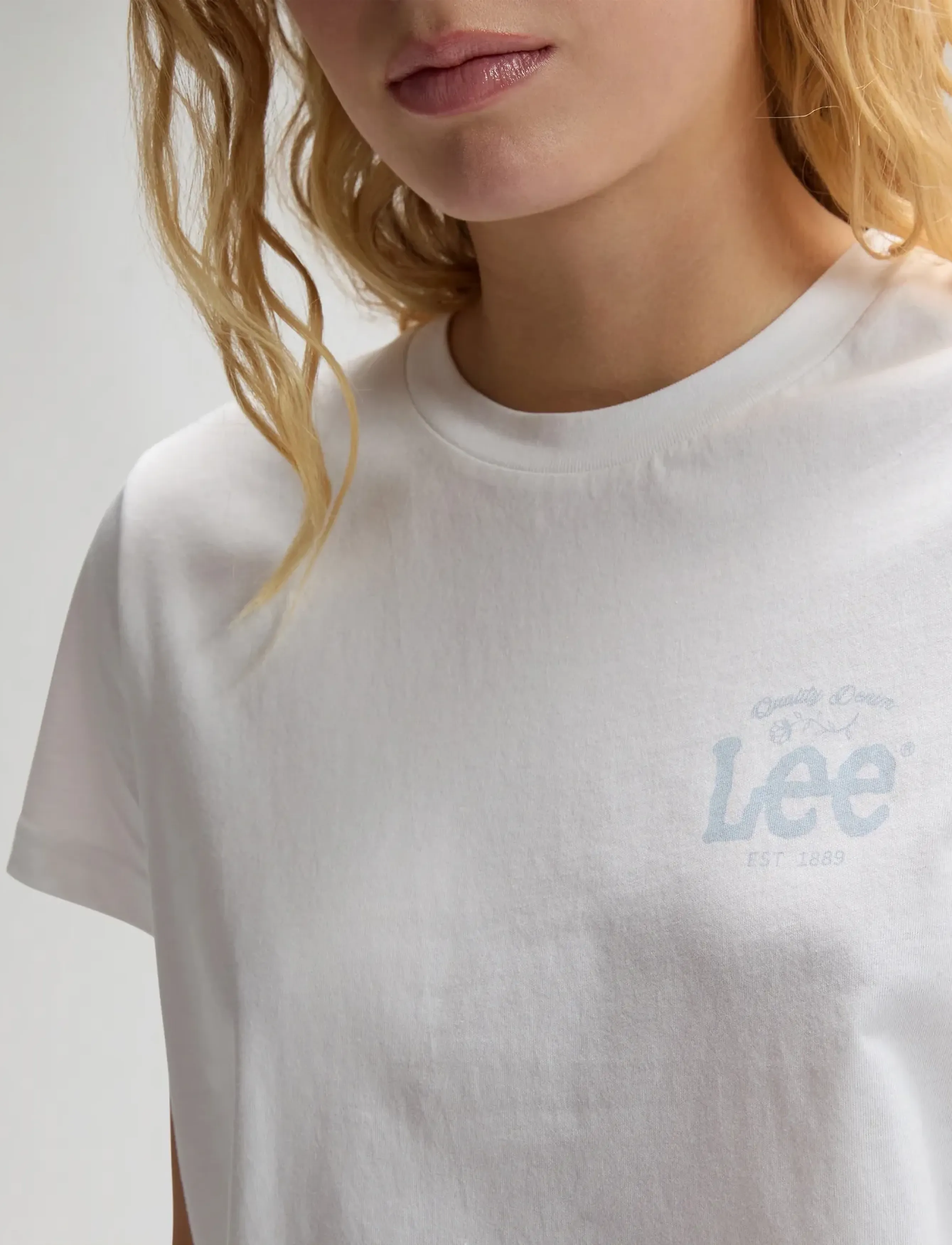 Lee Jeans - LOGO TEE - madalaimad hinnad - bright white - 5