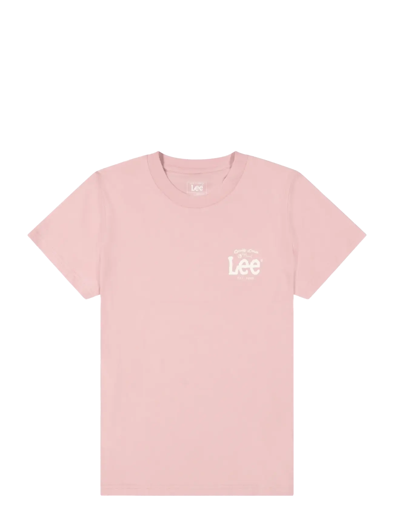 Lee Jeans LOGO TEE - Lee Jeans - SOFT MAUVE / pink/rose