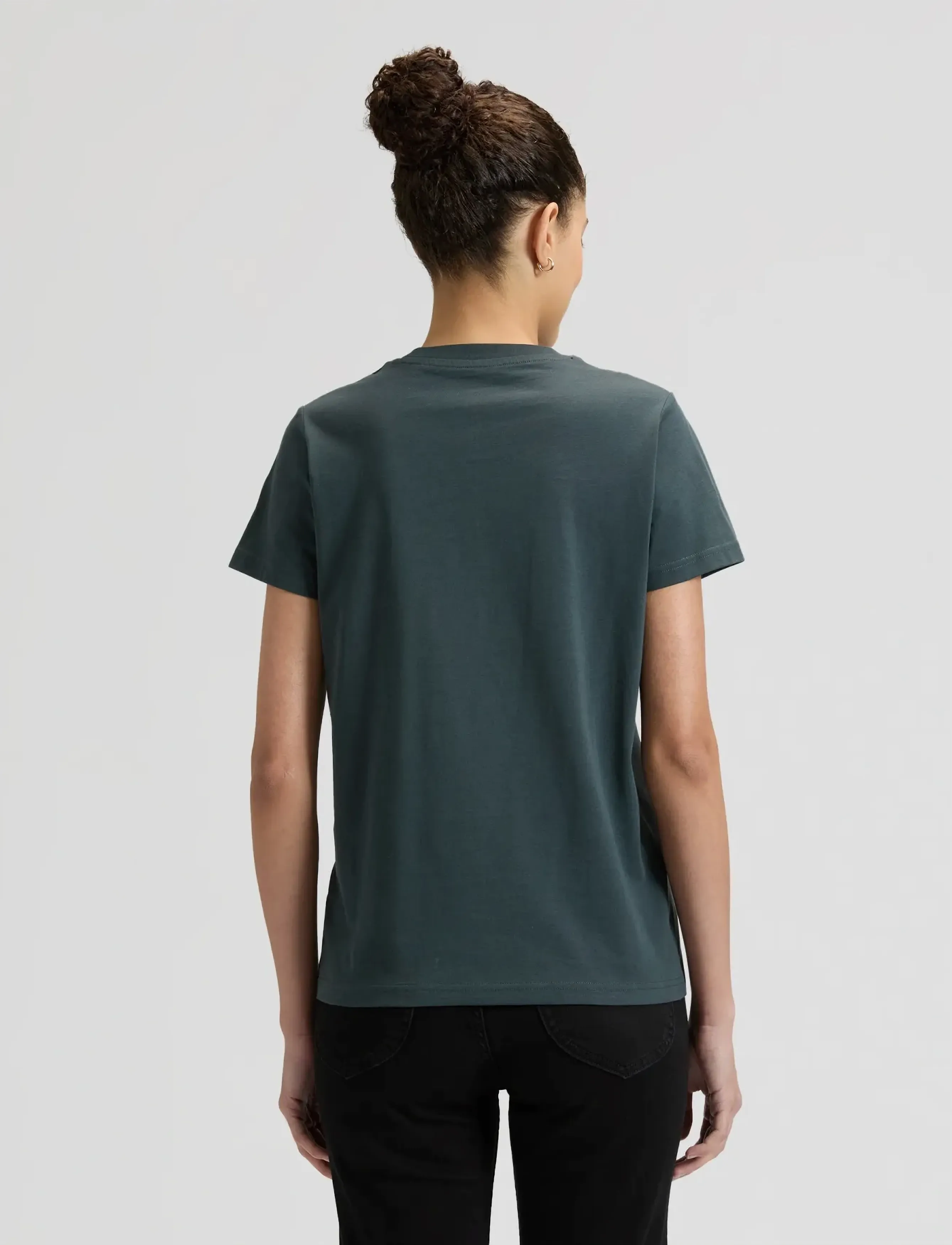 Lee Jeans - LOGO TEE - madalaimad hinnad - washed black - 2