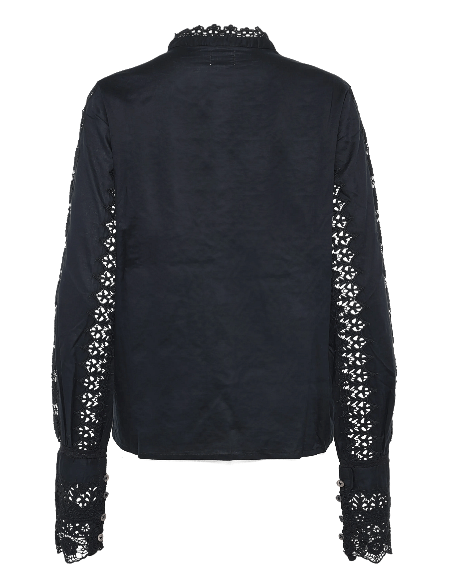 Lee Jeans - BOHEMIAN BLOUSE - bluzki z długimi rękawami - black - 2