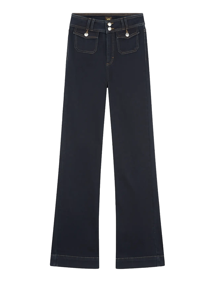 Lee Jeans - 70S LANA - schlaghosen - traces of dark - 1