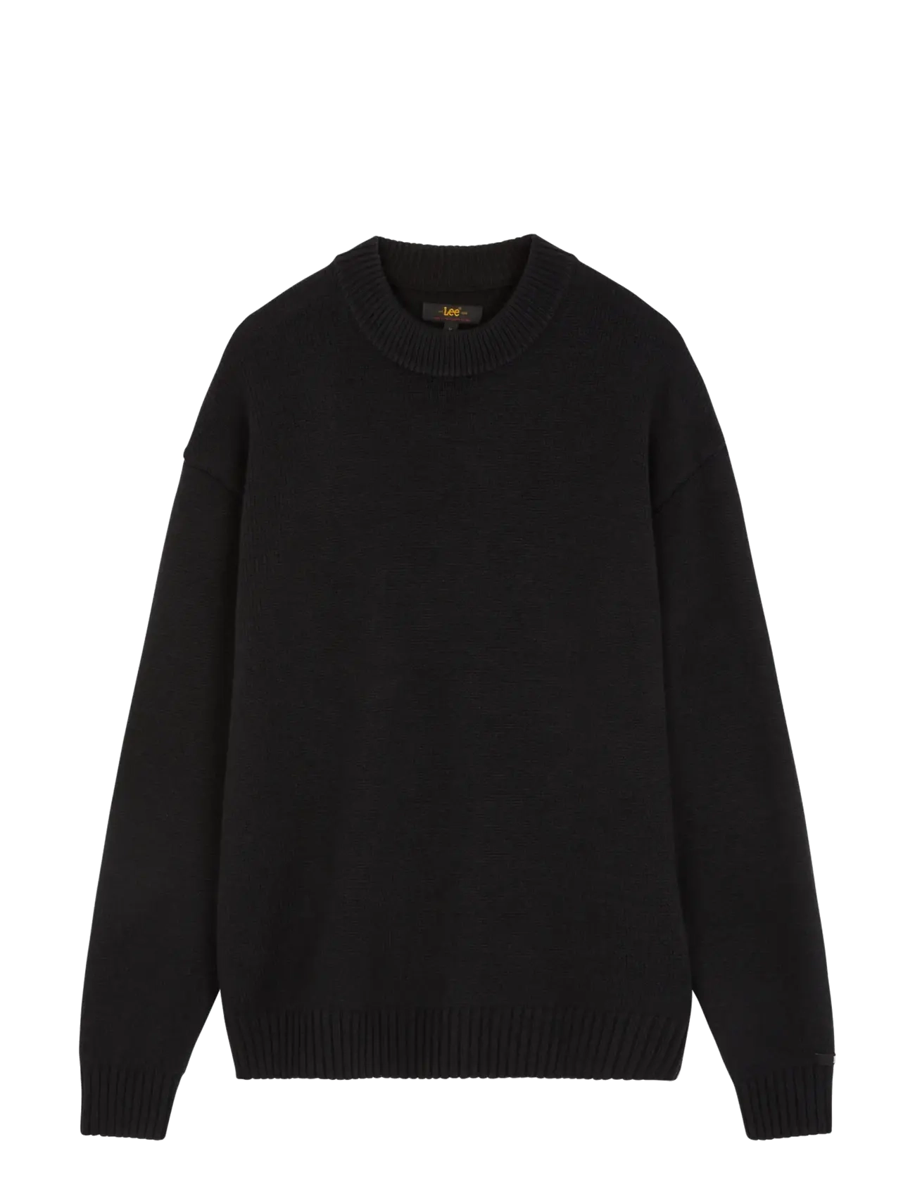 Lee Jeans RLX CREW NECK - Rundhals - BLACK / black