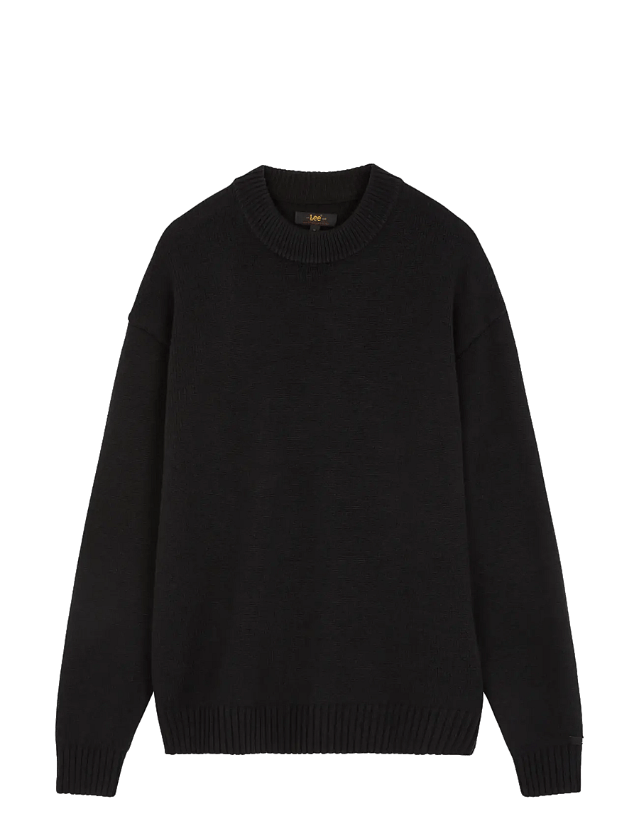 Lee Jeans - RLX CREW NECK - rundhals - black - 1