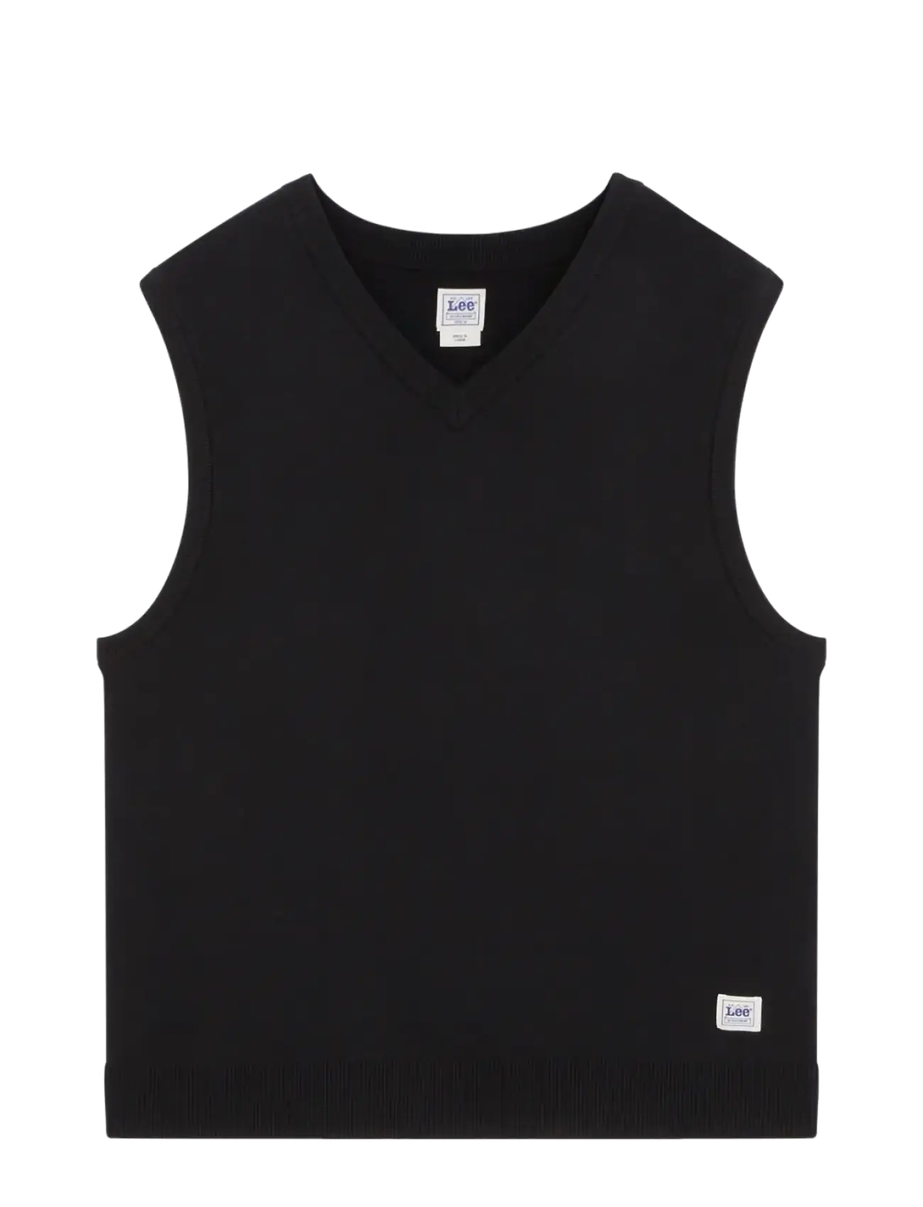 Lee Jeans WORKWEAR KNIT VEST - Kläder - BLACK / black