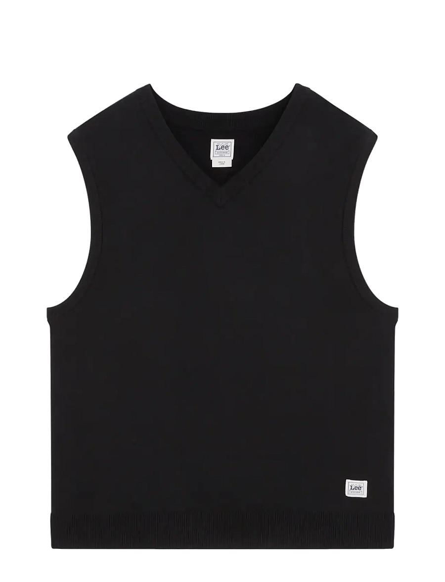 Lee Jeans - WORKWEAR KNIT VEST - black - 1