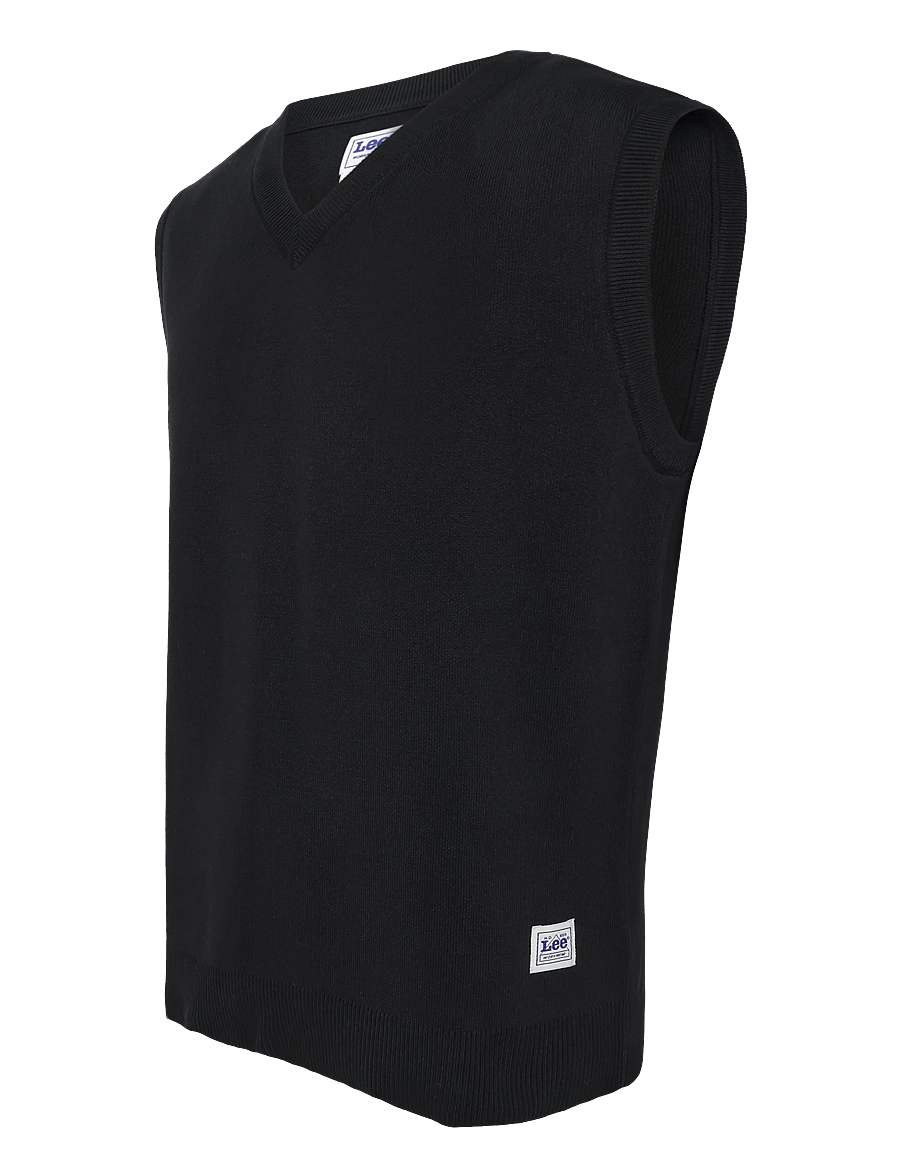 Lee Jeans - WORKWEAR KNIT VEST - knitted vests - black - 3