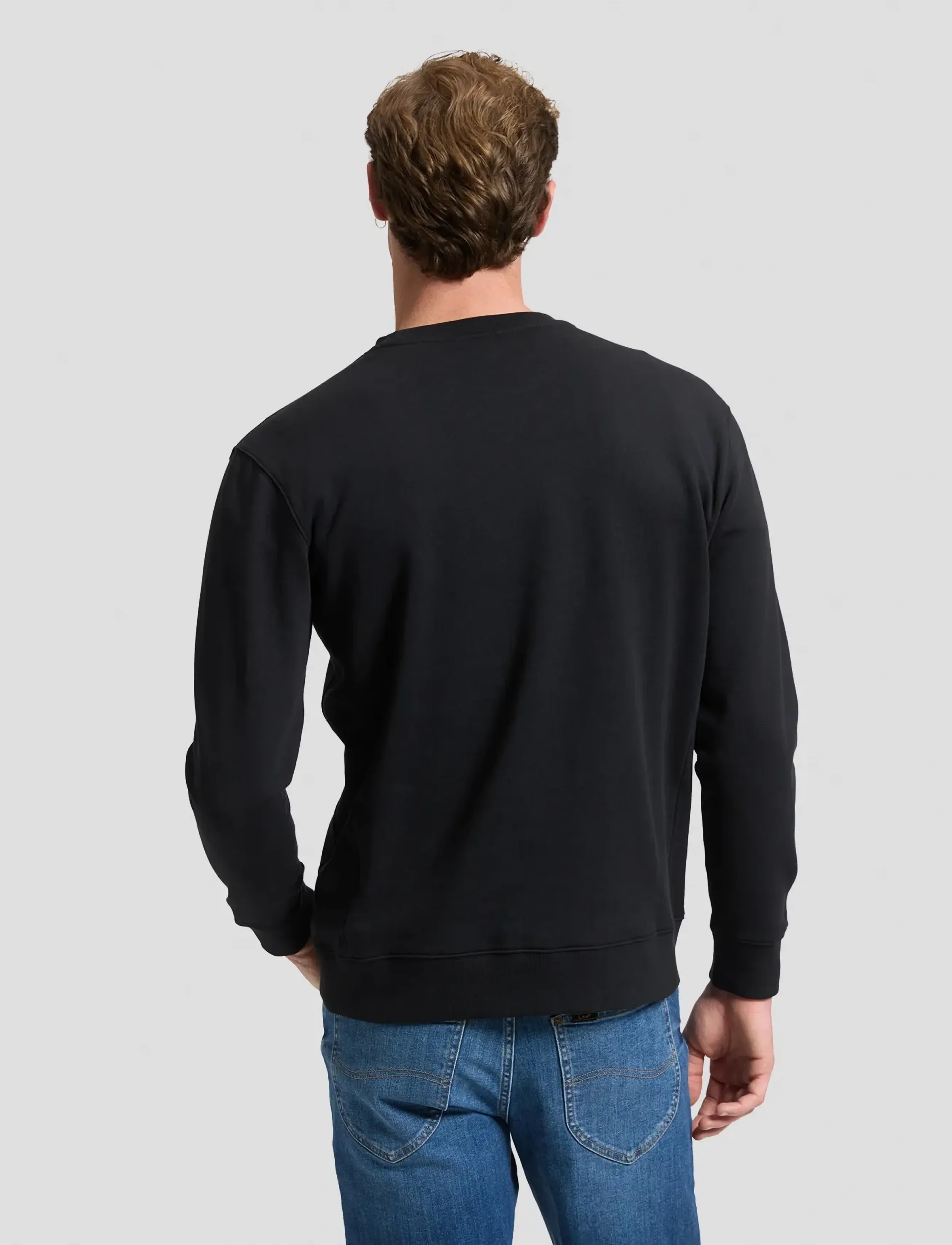 Lee Jeans - SMALL LOGO SWS - herbstersparnisse - black - 2