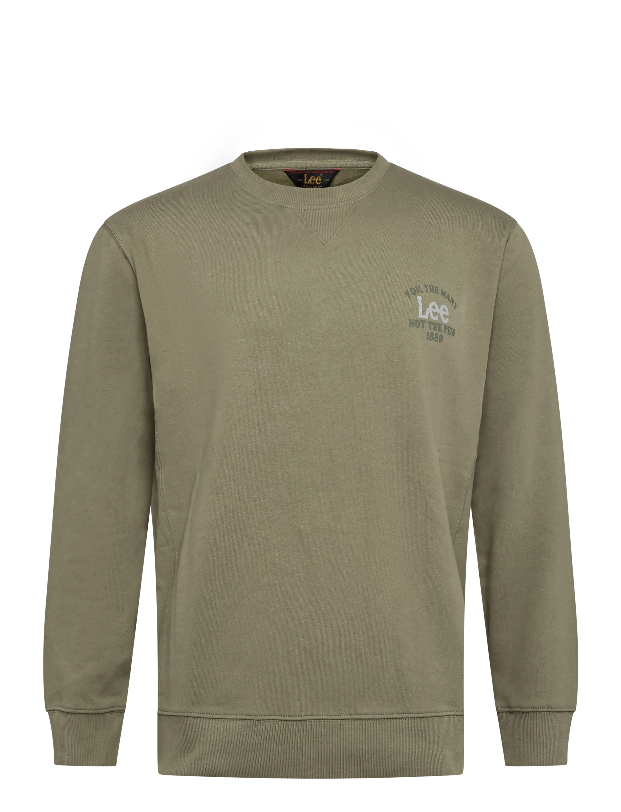 Lee Jeans SMALL LOGO SWS - Sweatshirts & Kapuzenpullover - MERCANTILE GREEN / khaki/green