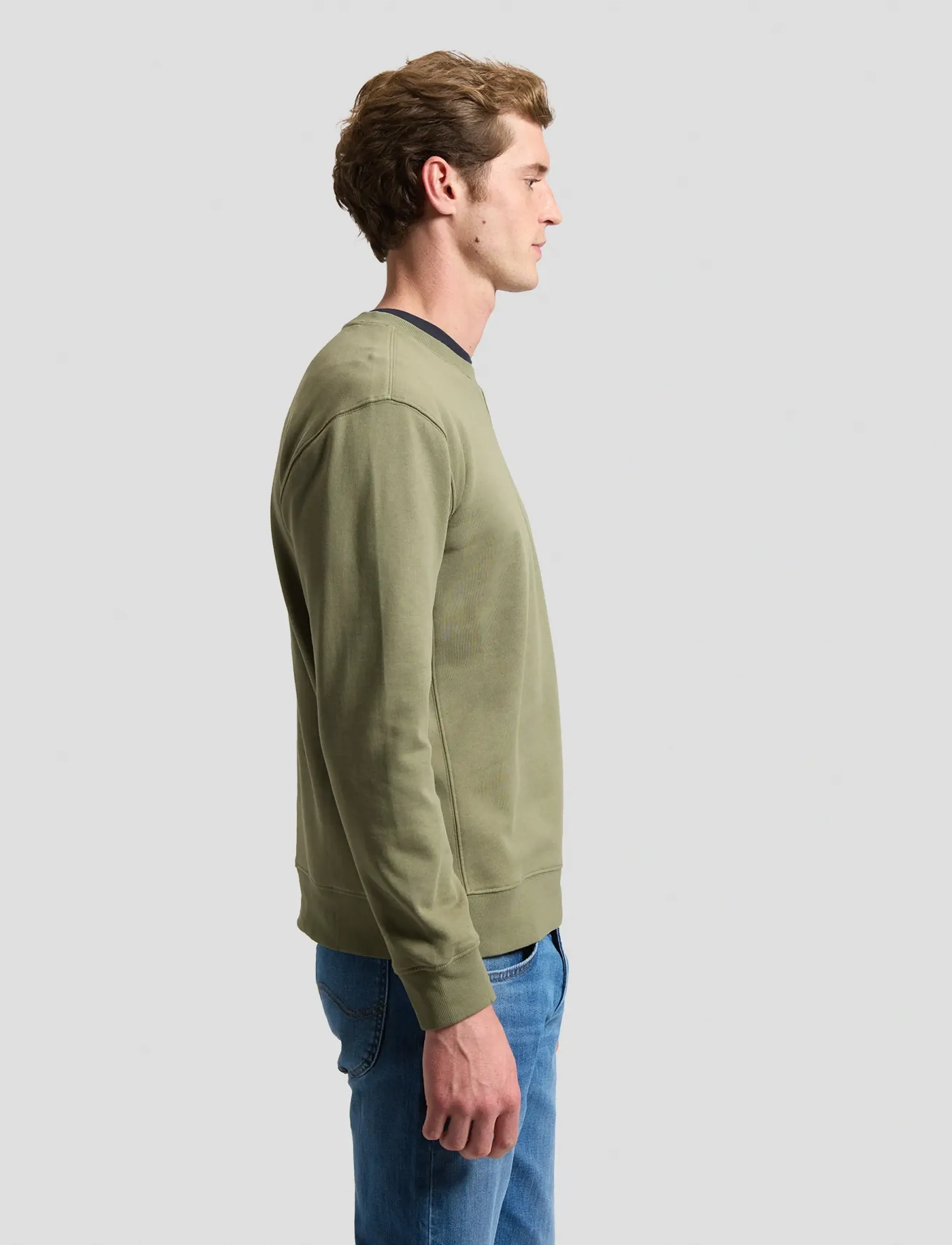 Lee Jeans - SMALL LOGO SWS - herbstersparnisse - mercantile green - 4
