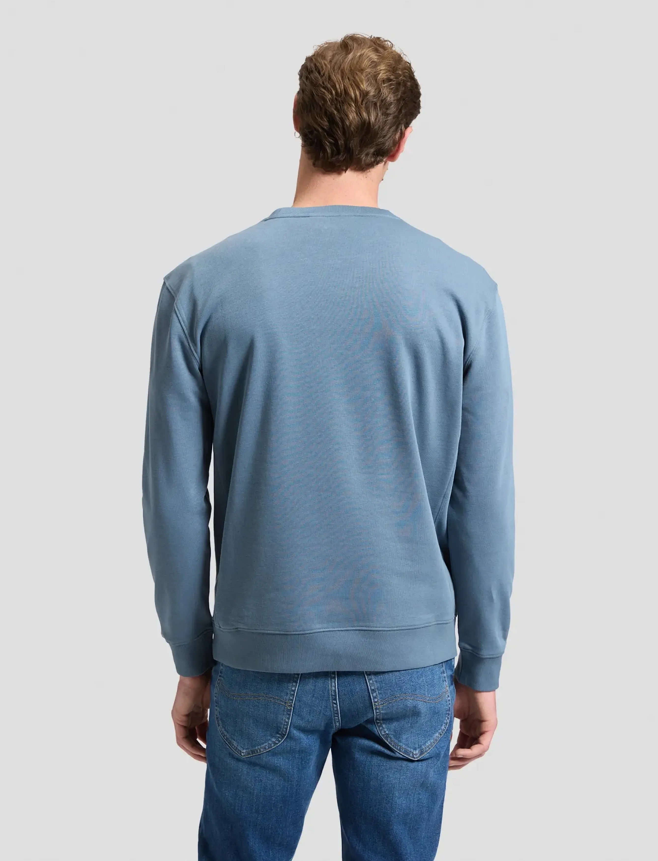 Lee Jeans - SMALL LOGO SWS - herbstersparnisse - vintage blue - 2