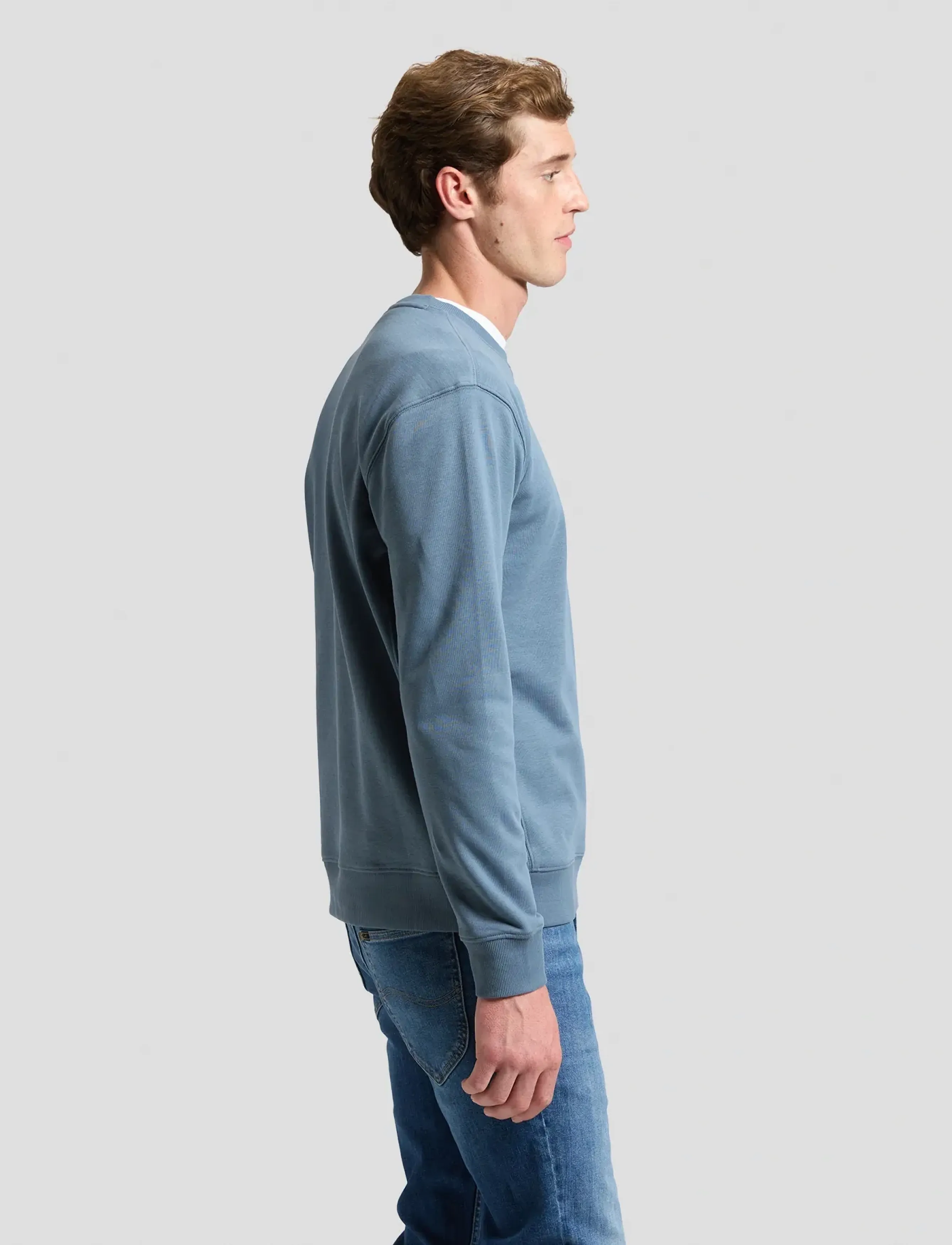 Lee Jeans - SMALL LOGO SWS - herbstersparnisse - vintage blue - 4