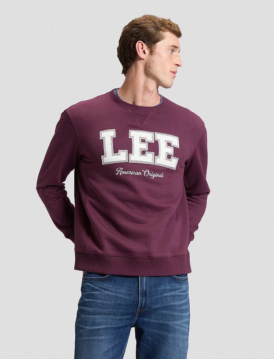 Lee Jeans - LEE ORIGINAL CREW - sweatshirts - fig - 0
