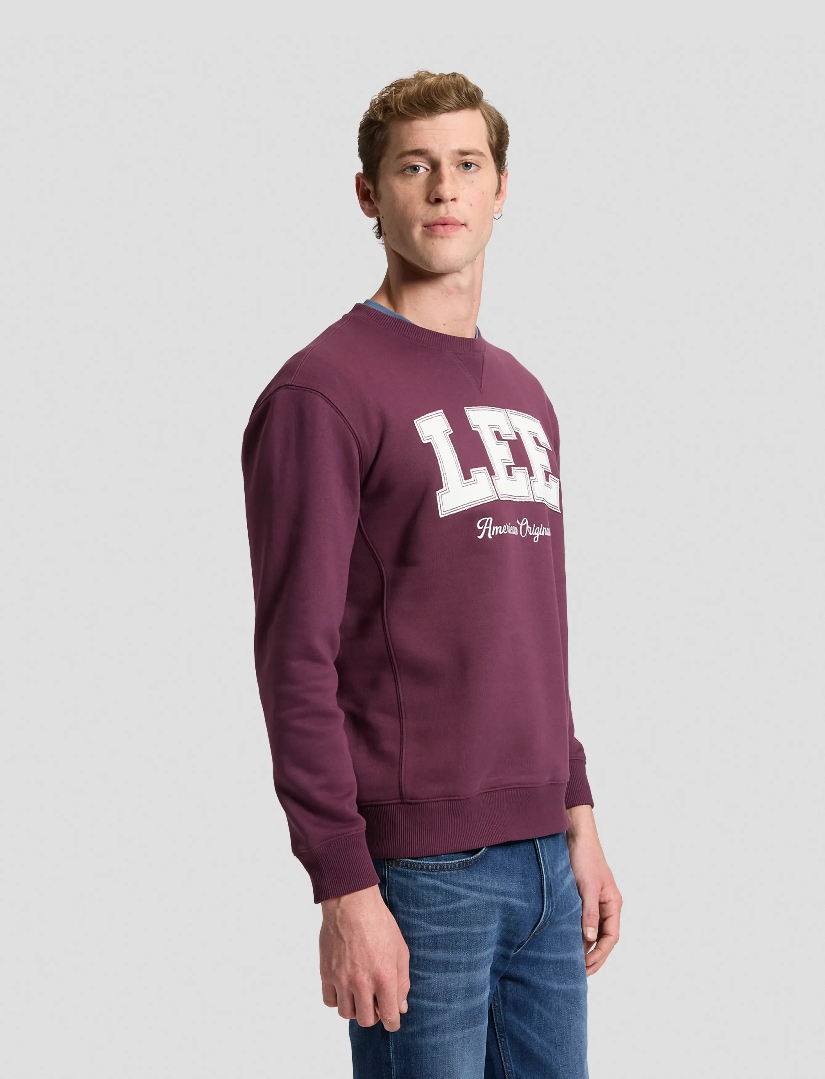 Lee Jeans Lee Original Crew tröjor herr – bild 4