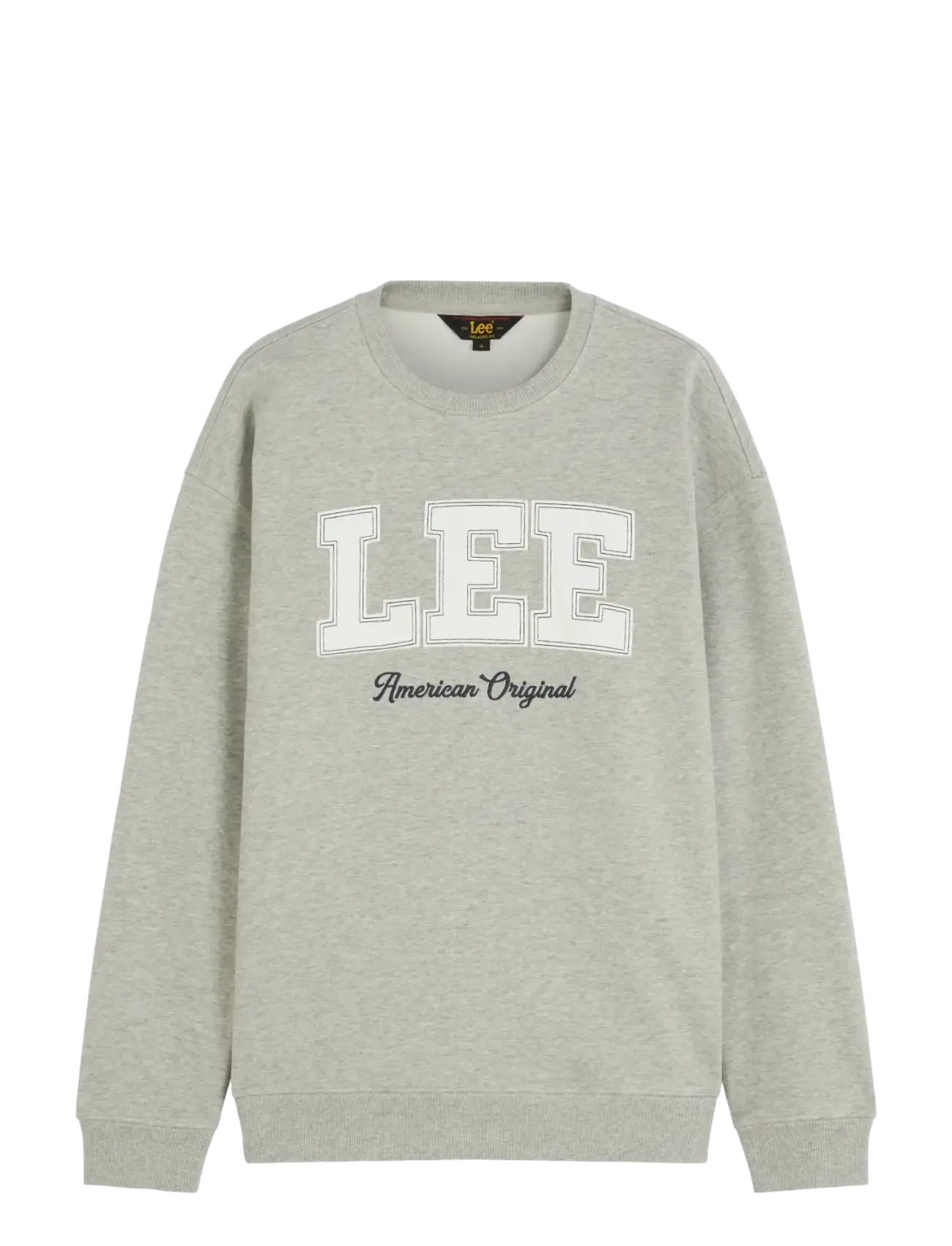 Lee Jeans - LEE ORIGINAL CREW - sweatshirts - mid grey mele - 1