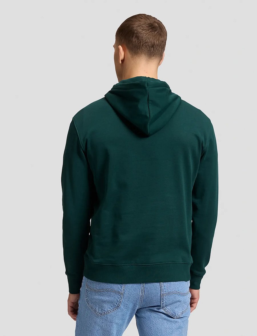 Lee Jeans - BIG LOGO HOODIE - hoodies - jade forest - 3