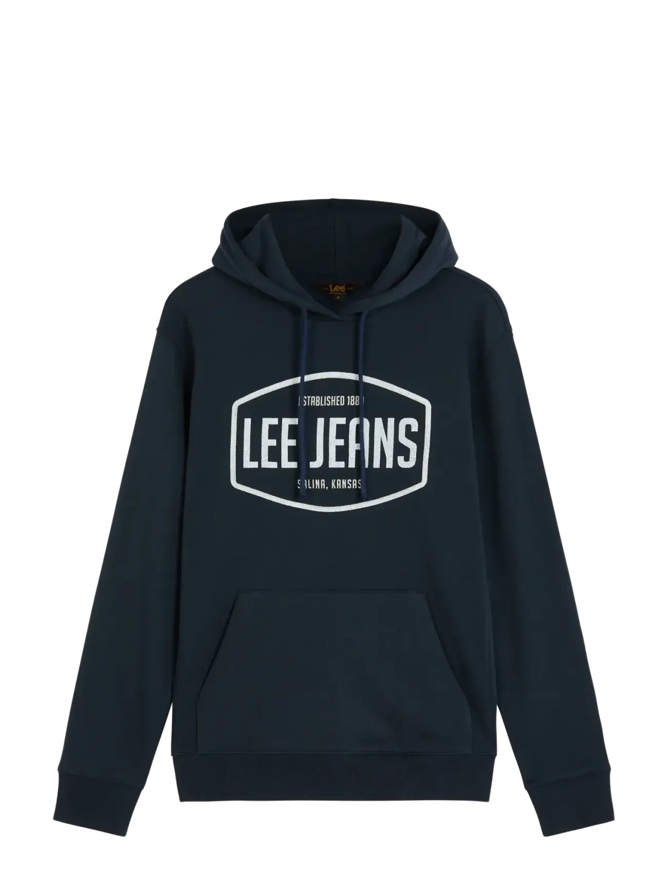 Lee Jeans - BIG LOGO HOODIE - hoodies - rebel navy - 1