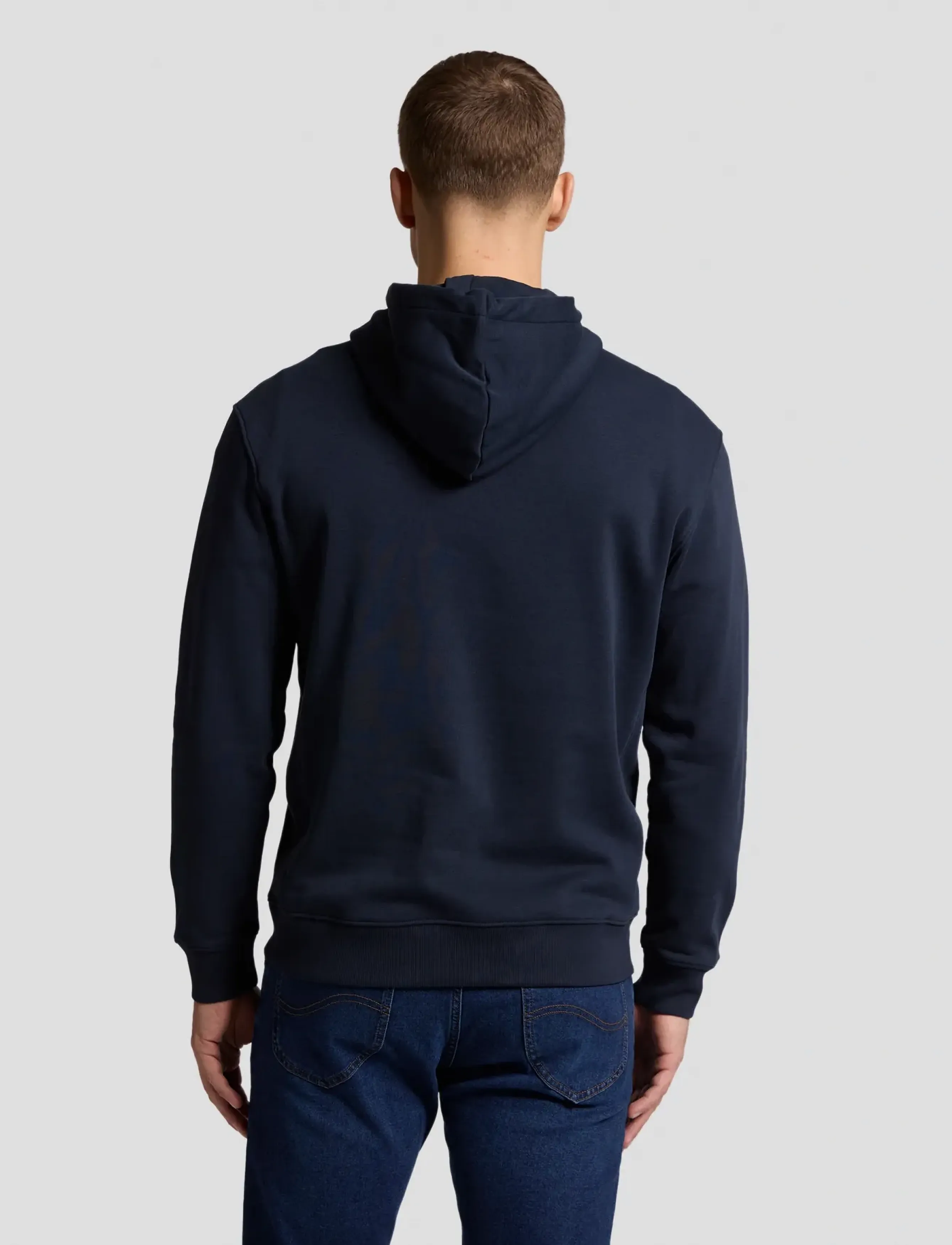 Lee Jeans - BIG LOGO HOODIE - hoodies - rebel navy - 3