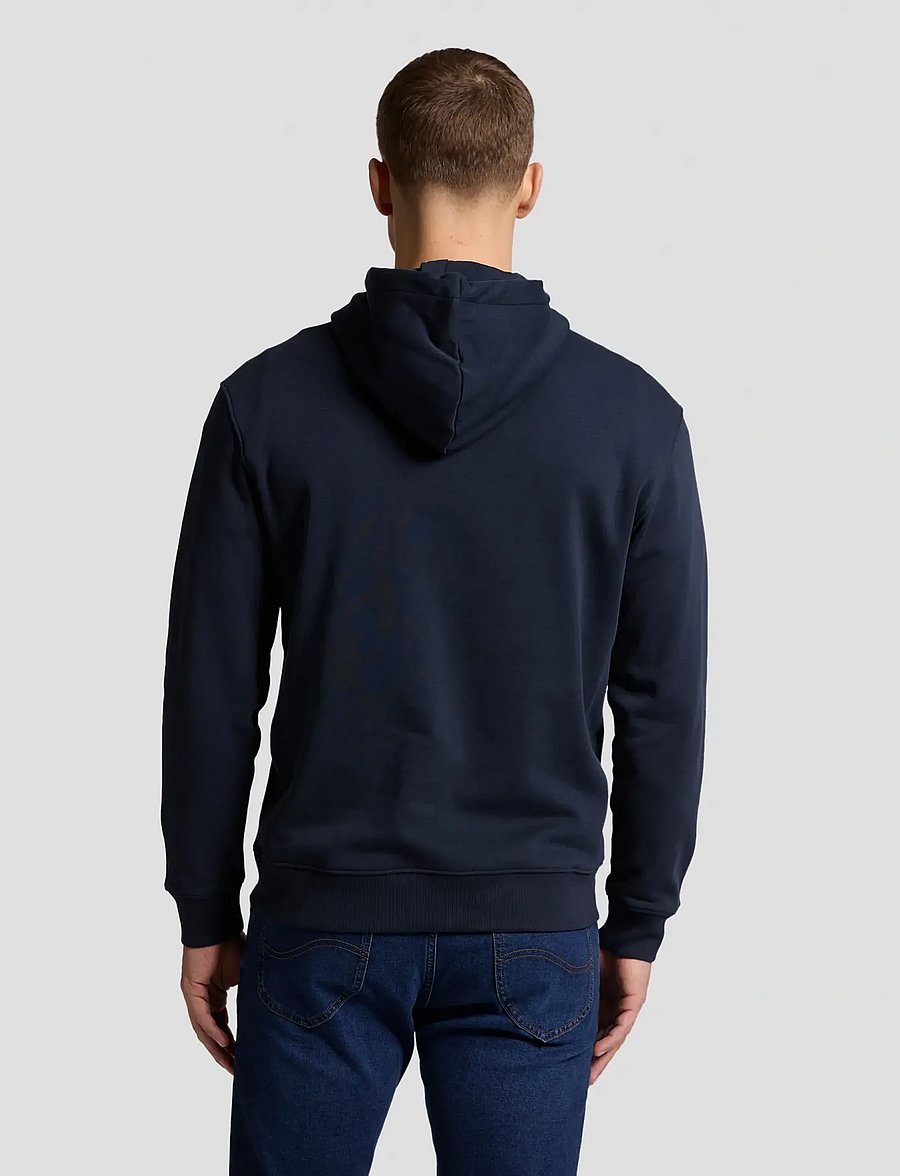 Lee Jeans - BIG LOGO HOODIE - hoodies - rebel navy - 3