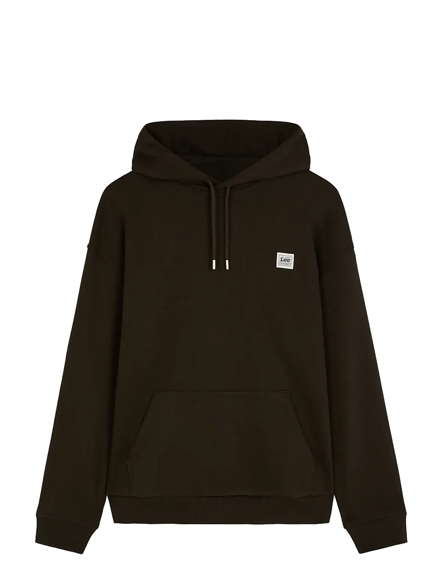 Lee Jeans - WORKWEAR HOODIE - chocolate torte - 1