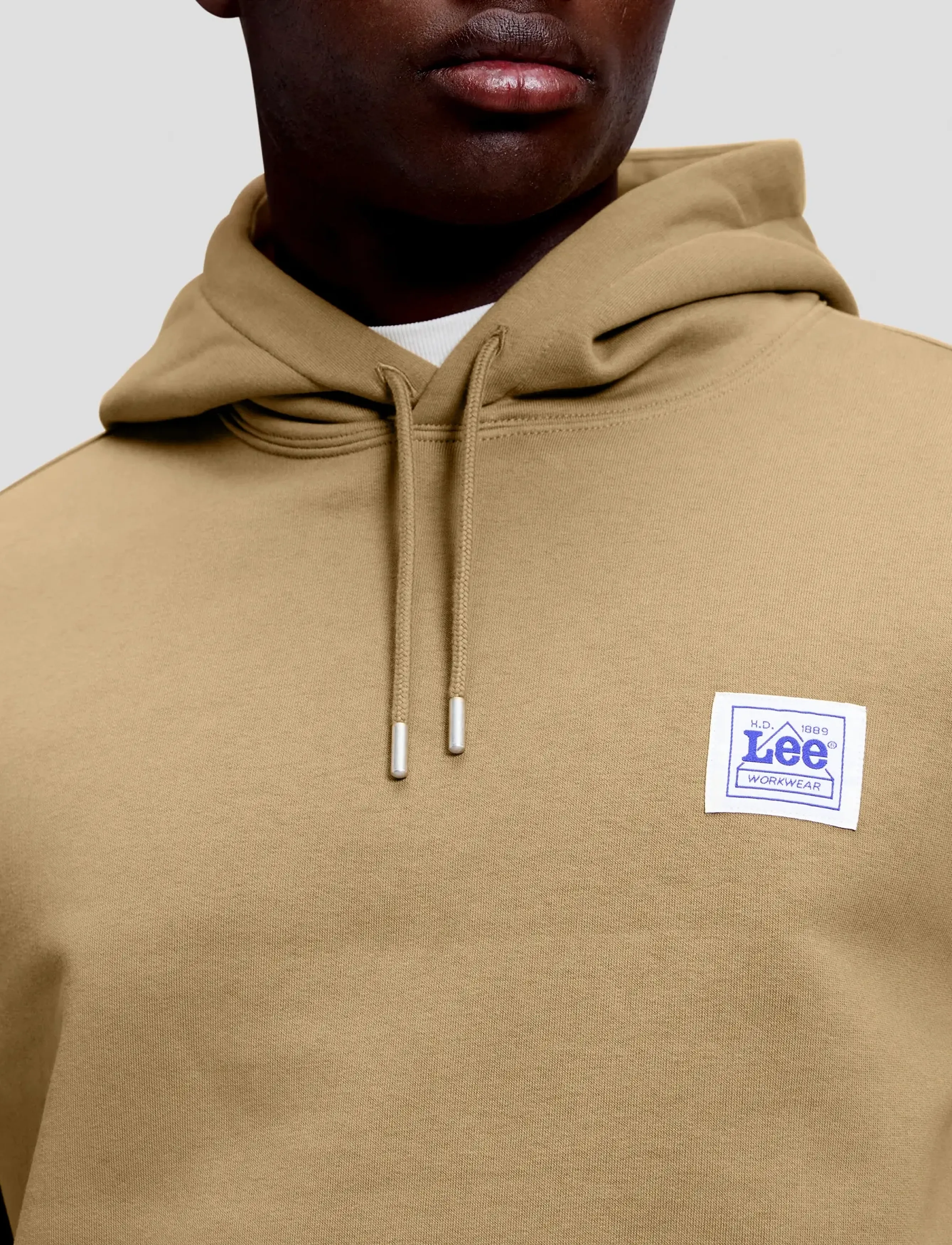 Lee Jeans - WORKWEAR HOODIE - kapuzenpullover - dark khaki - 3
