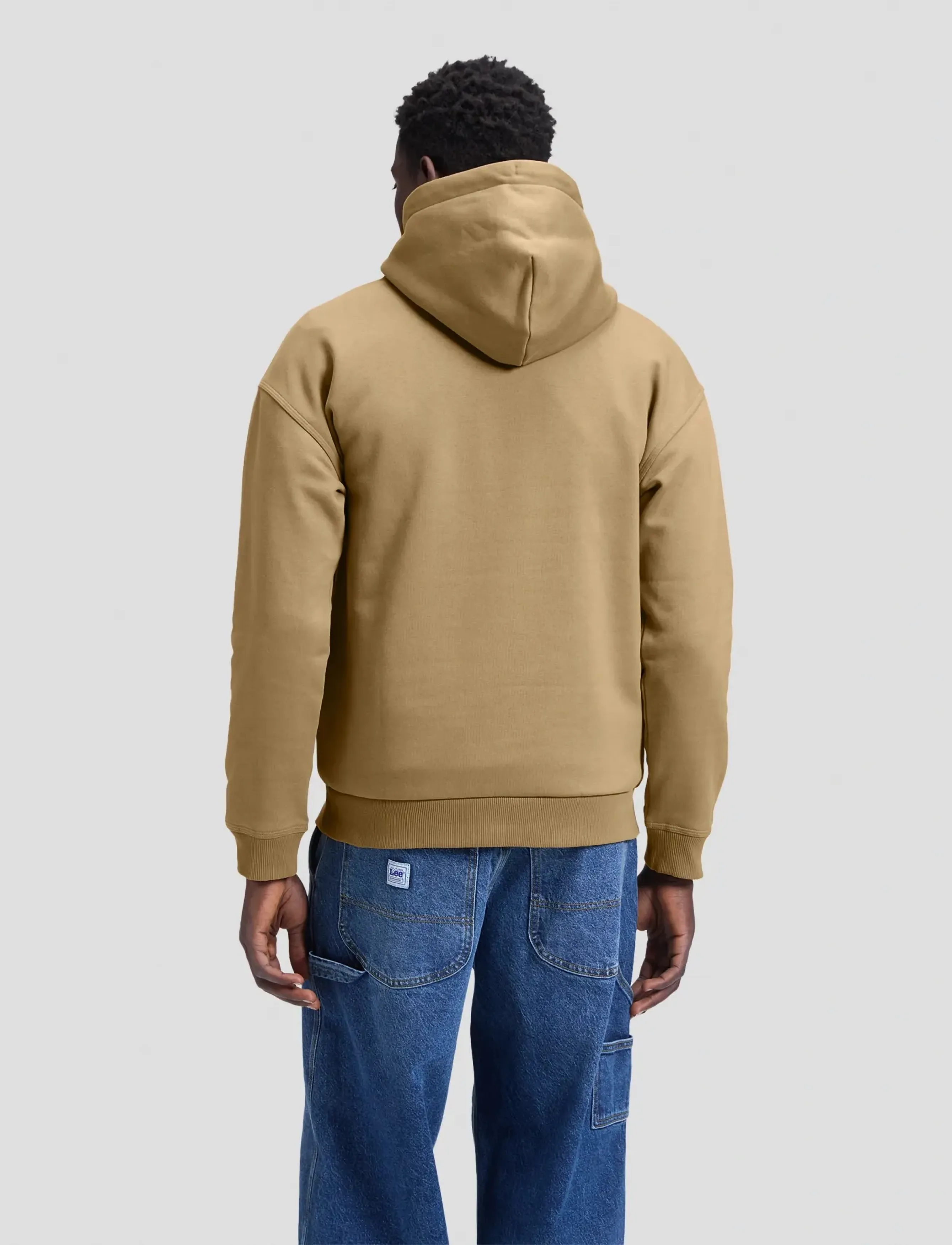 Lee Jeans - WORKWEAR HOODIE - kapuzenpullover - dark khaki - 4