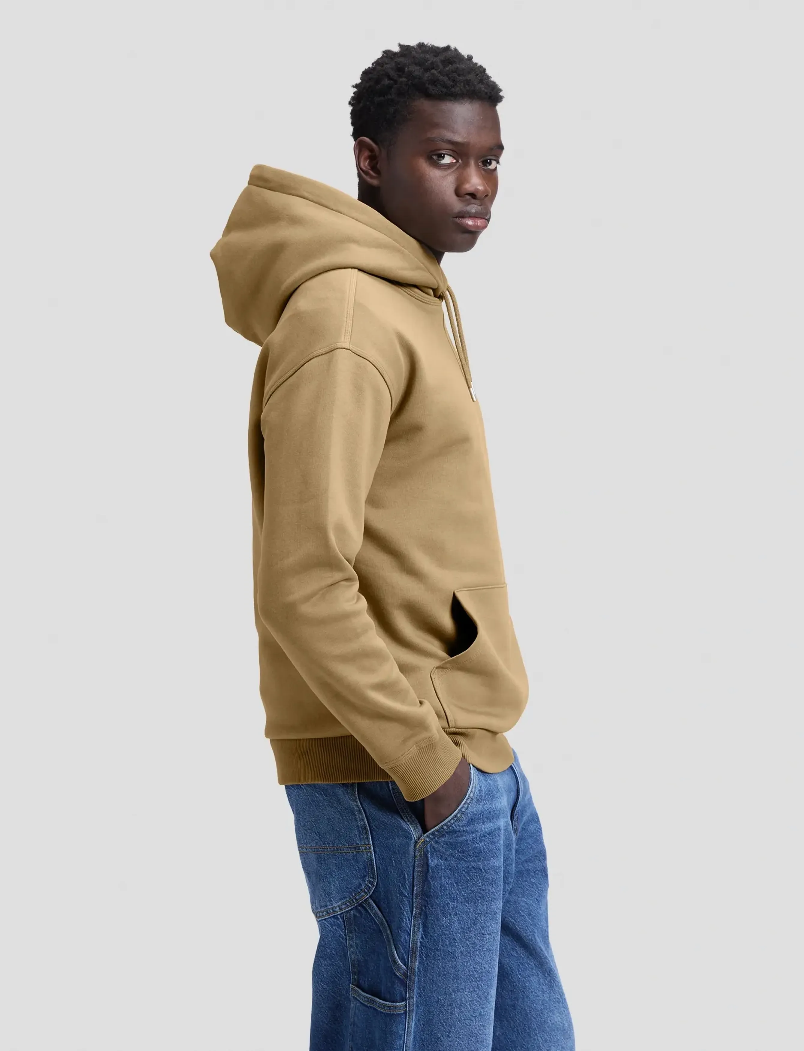 Lee Jeans - WORKWEAR HOODIE - kapuzenpullover - dark khaki - 5