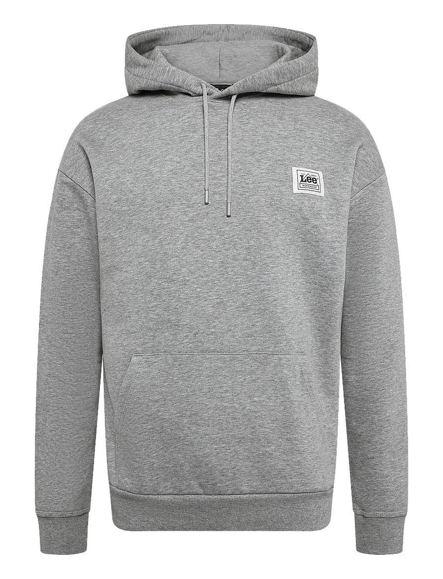 Lee Jeans - WORKWEAR HOODIE - kapuzenpullover - mid grey mele - 1