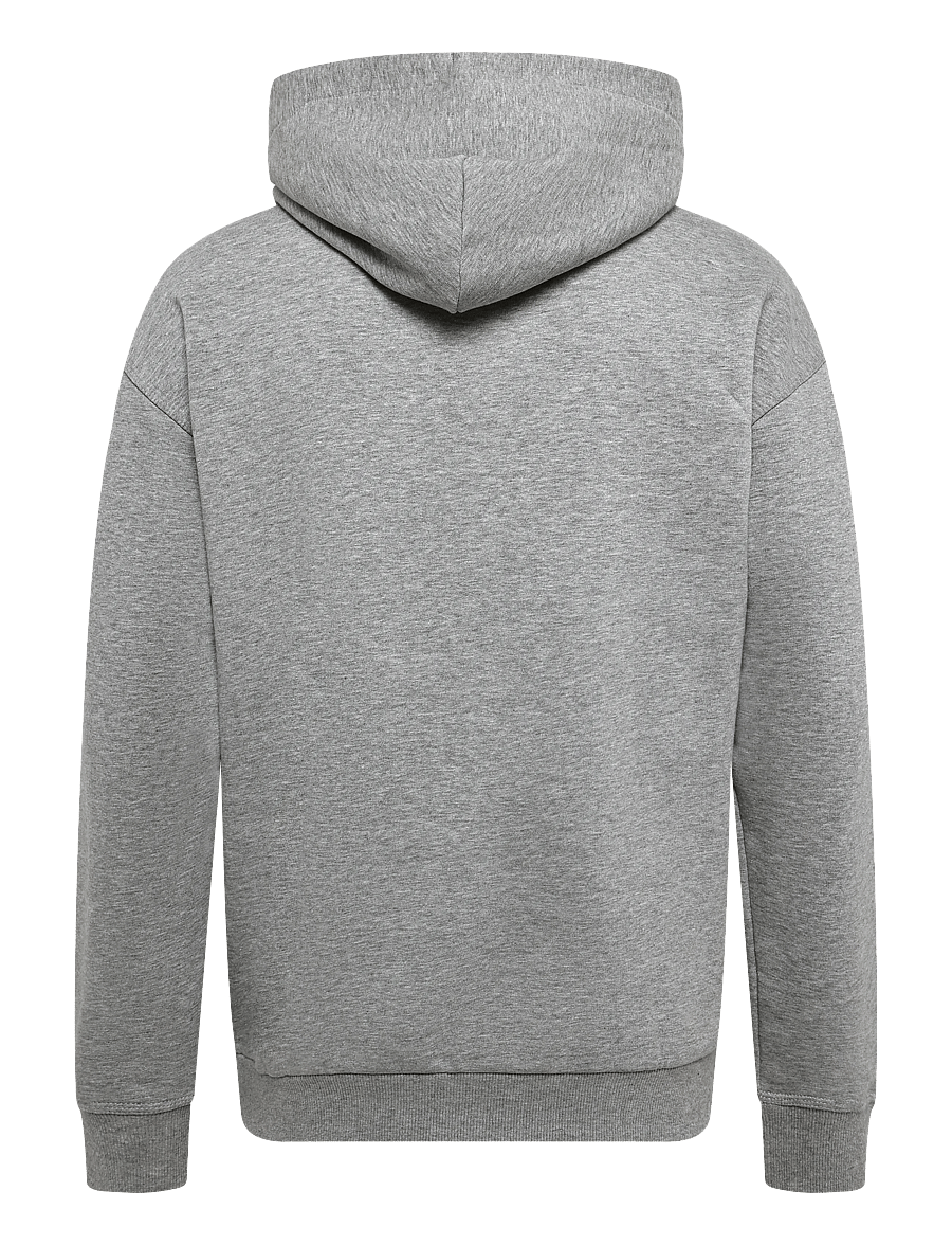 Lee Jeans - WORKWEAR HOODIE - kapuzenpullover - mid grey mele - 2
