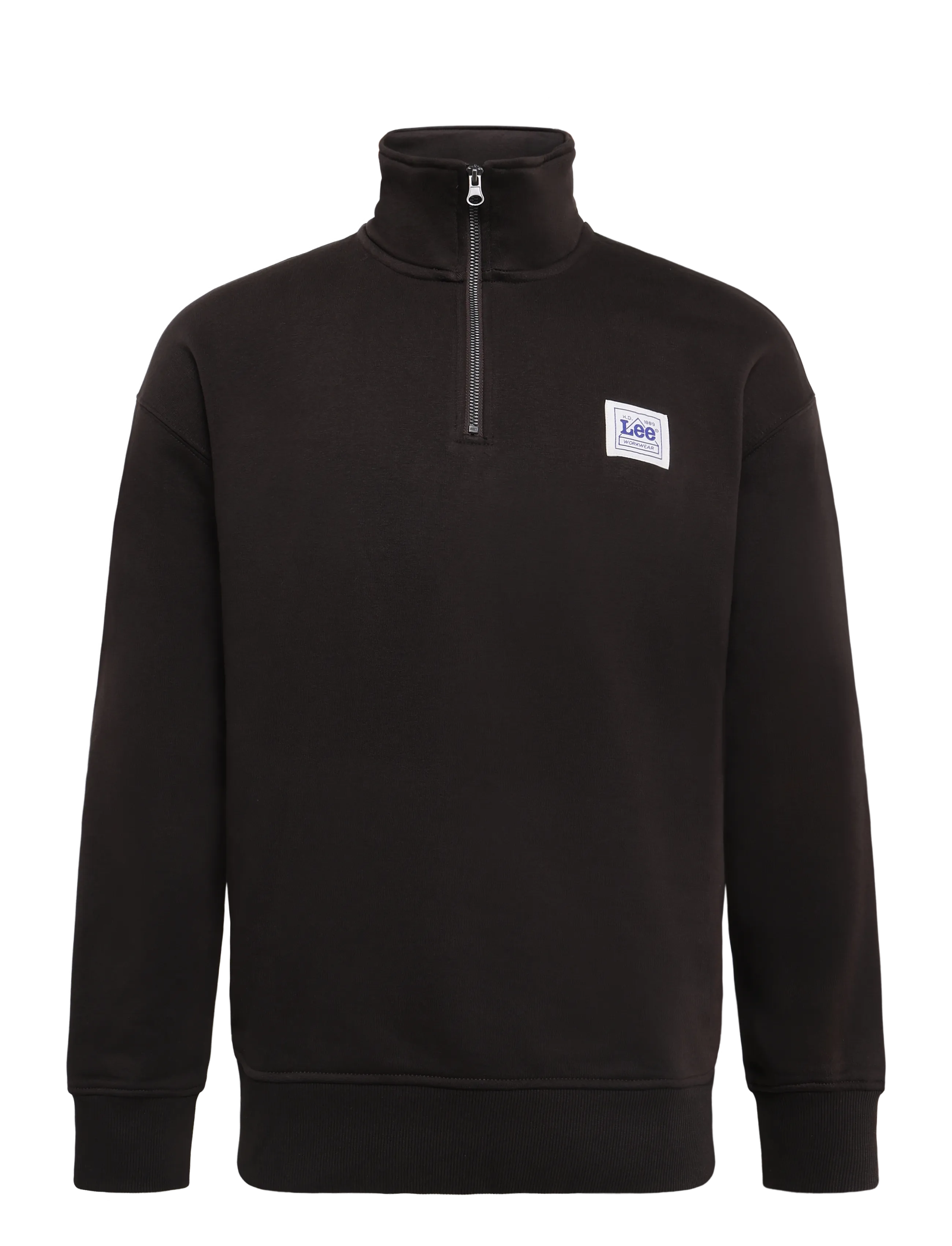 Lee Jeans WORKWEAR HALF ZIP - Knitwear - CHOCOLATE TORTE / navy