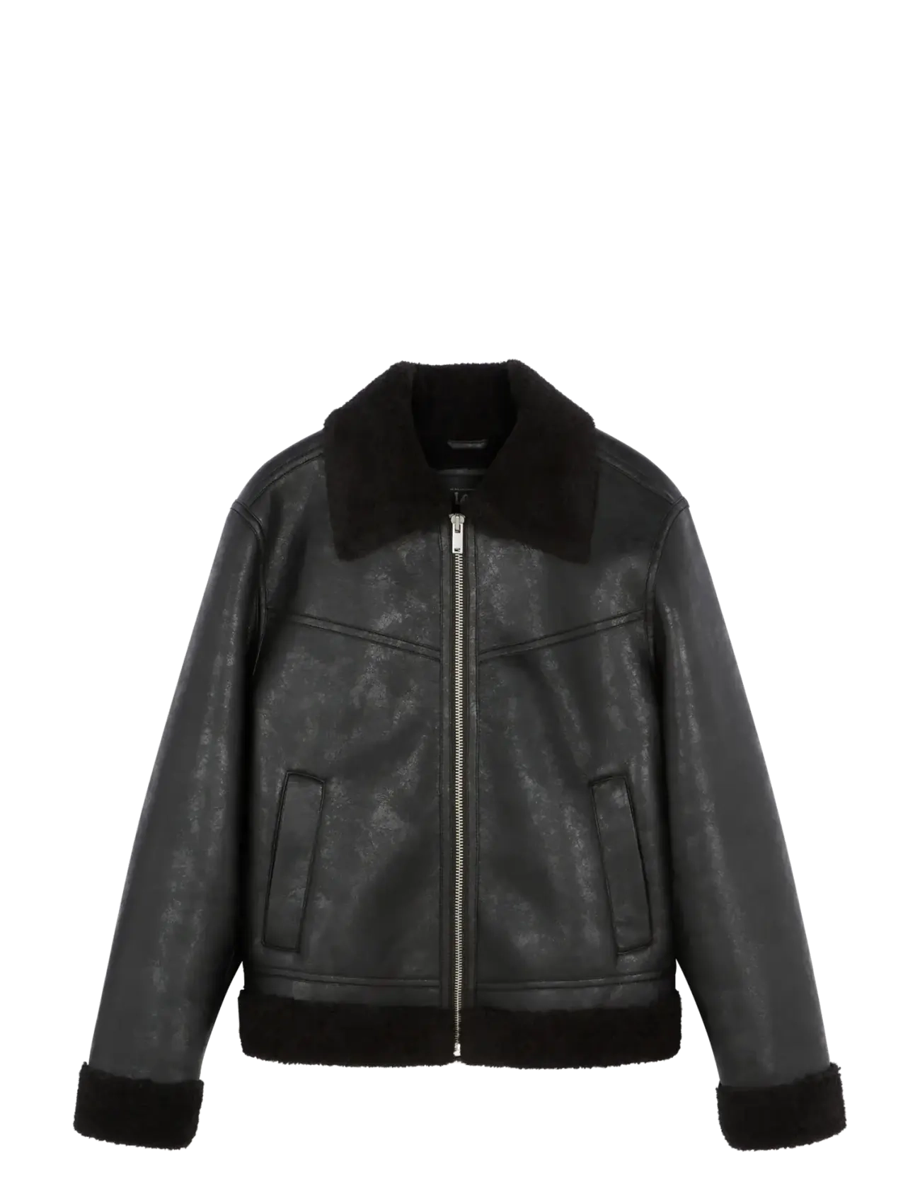 Lee Jeans - AVIATOR JACKET - fall jackets - black - 1