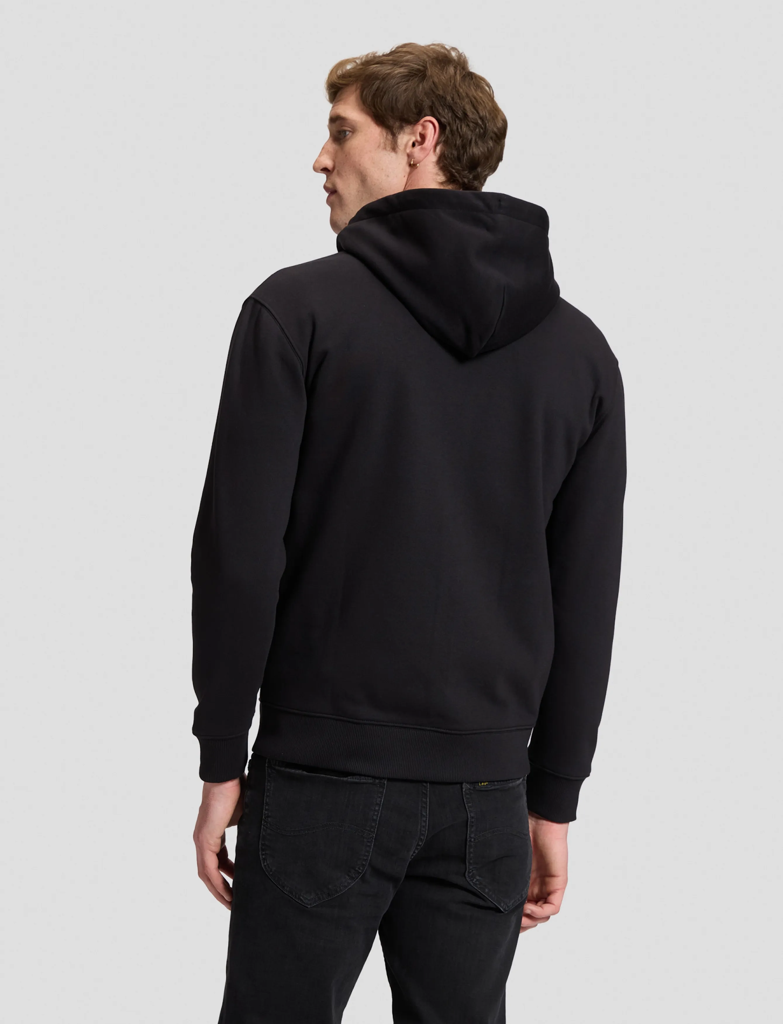 Lee Jeans - VARSITY FULL ZIP - collegejakker - black - 2