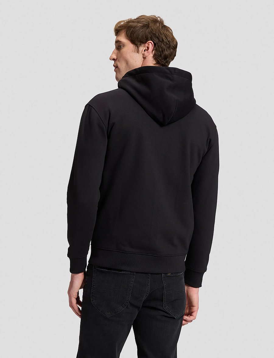 Lee Jeans - VARSITY FULL ZIP - collegejakker - black - 2