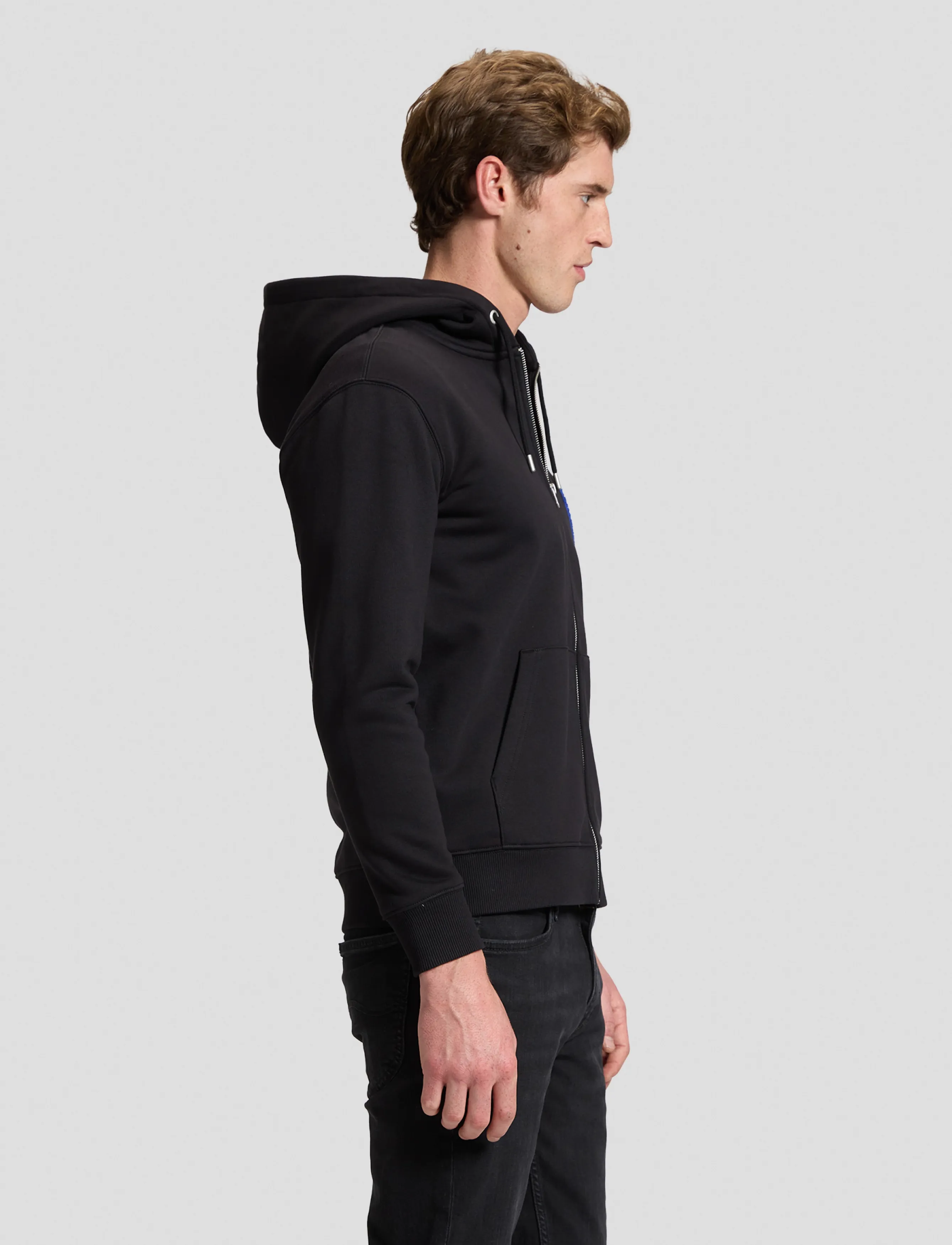 Lee Jeans - VARSITY FULL ZIP - collegejakker - black - 4