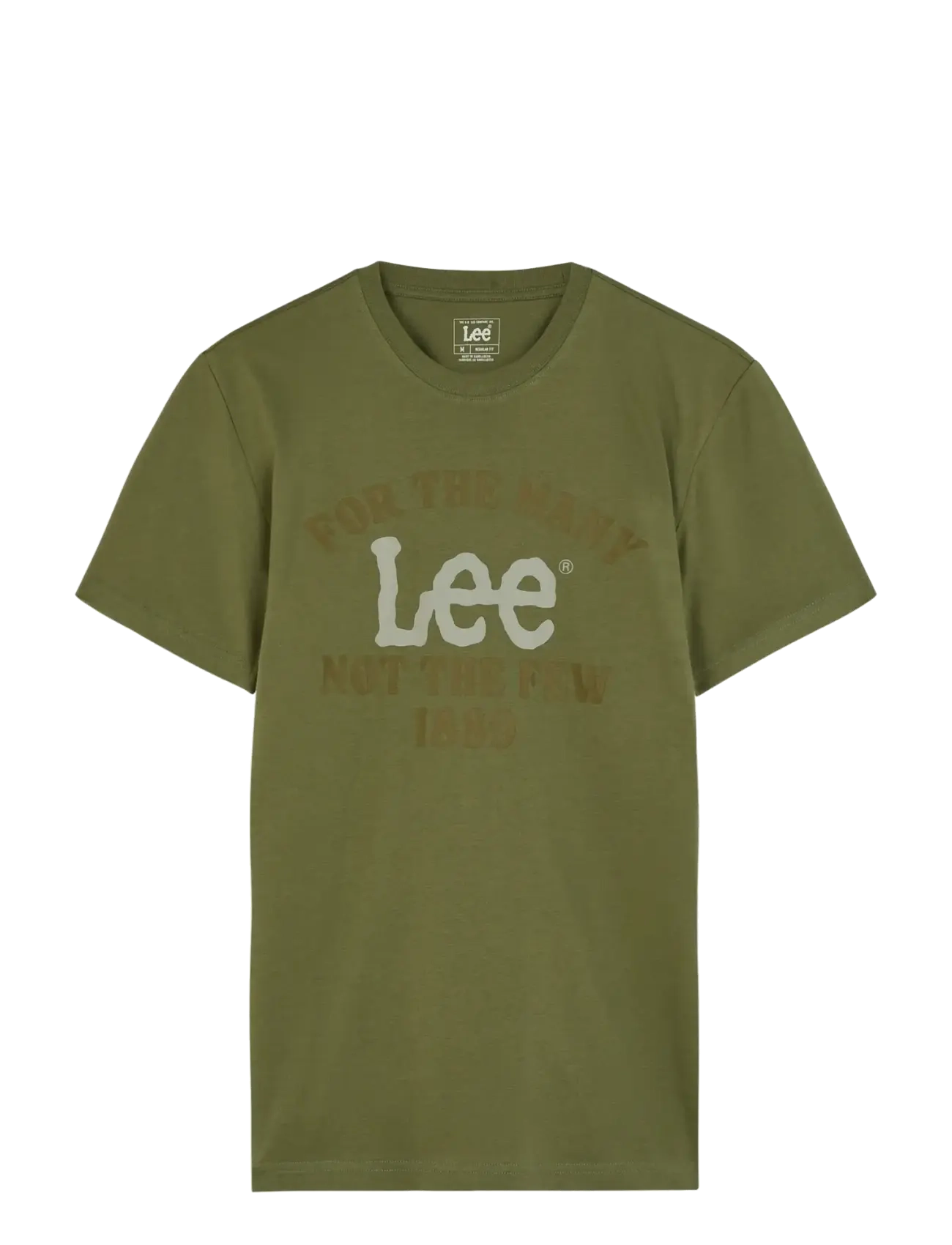 LEE JEANS Big Logo Tee Khaki - XXL - Herren