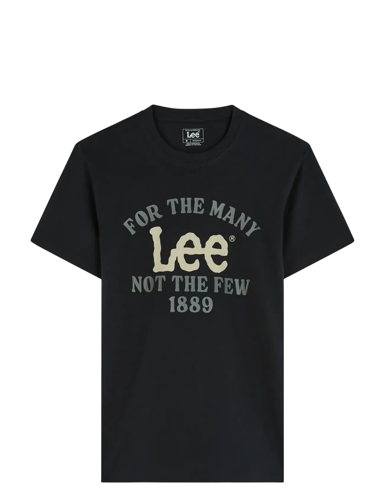 Lee Jeans - BIG LOGO TEE - short-sleeved t-shirts - rebel navy - 1