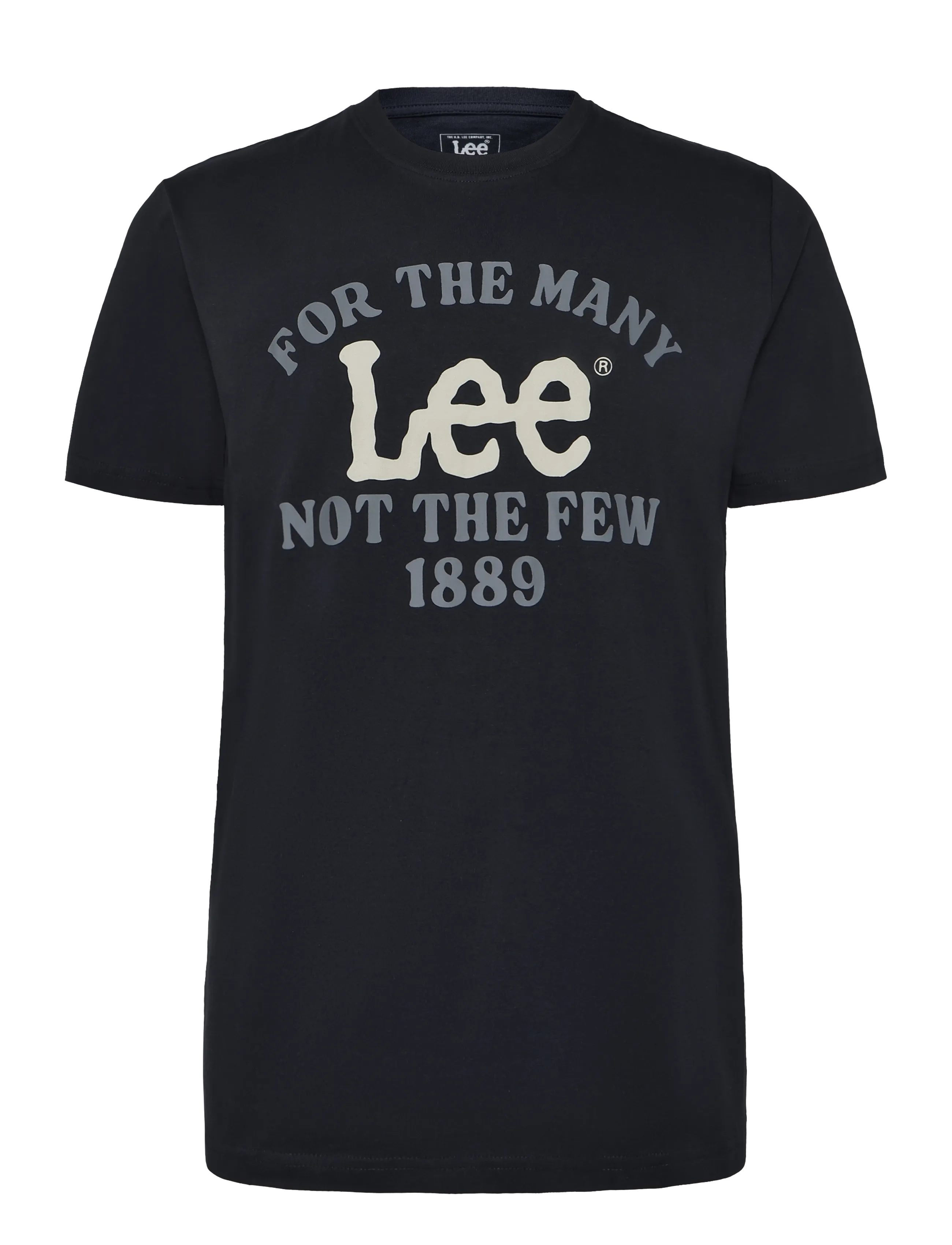 Lee Jeans BIG LOGO TEE - Lee Jeans - REBEL NAVY / navy
