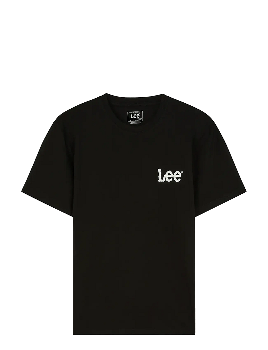 Lee Jeans - GRAPHIC TEE - short-sleeved t-shirts - black - 1