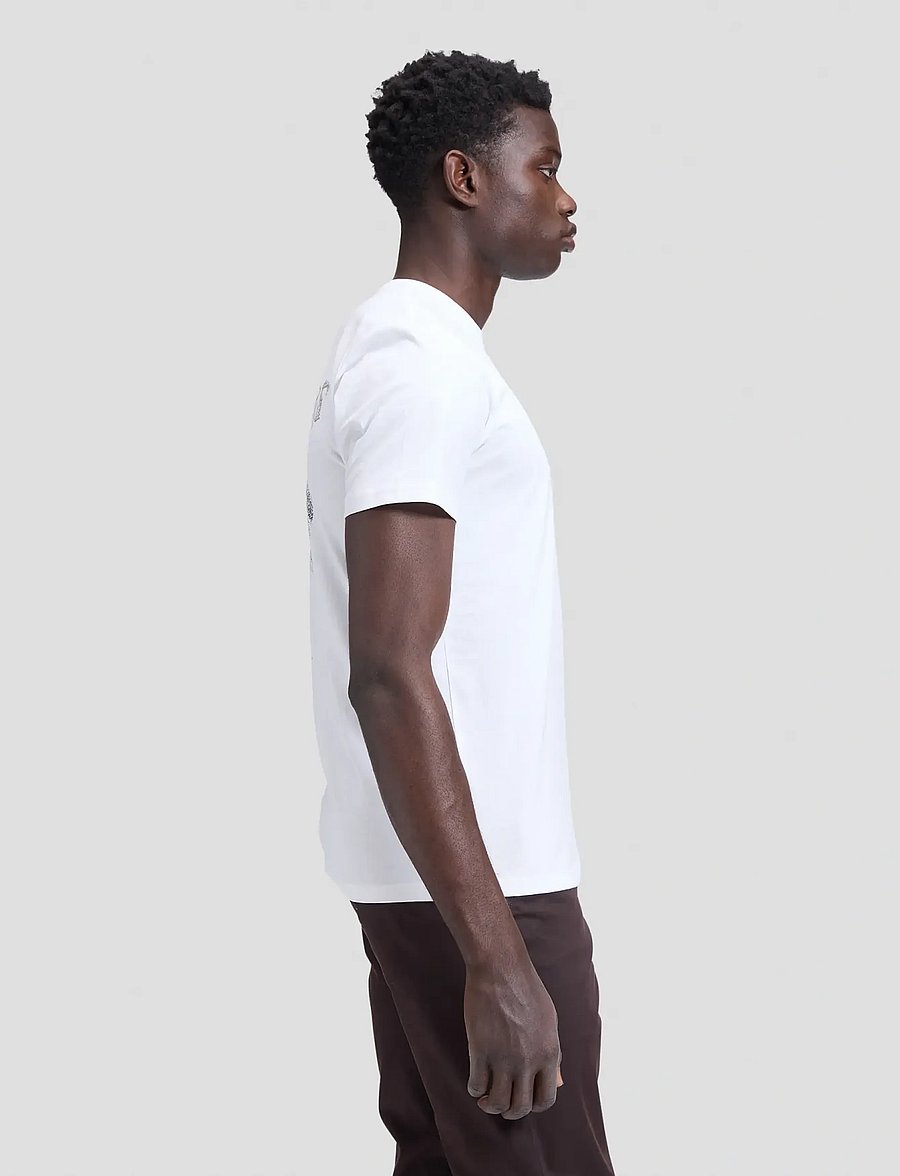 Lee Jeans - GRAPHIC TEE - short-sleeved t-shirts - bright white - 5