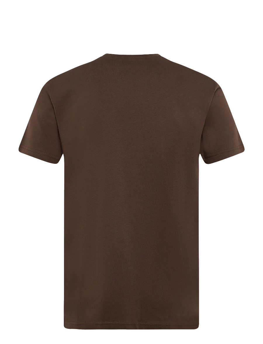 Lee Jeans - LEE AMERICANA TEE - kurzärmelige t-shirts - shaved chocolate - 2