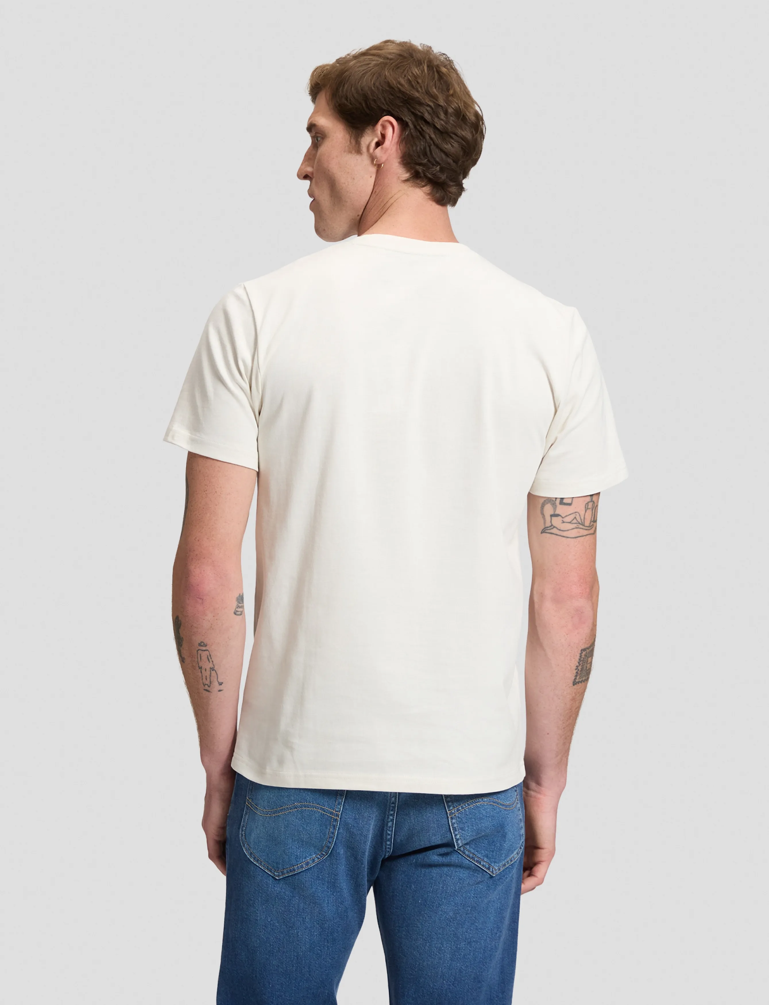 Lee Jeans - LEE ORIGINAL TEE - ecru - 2