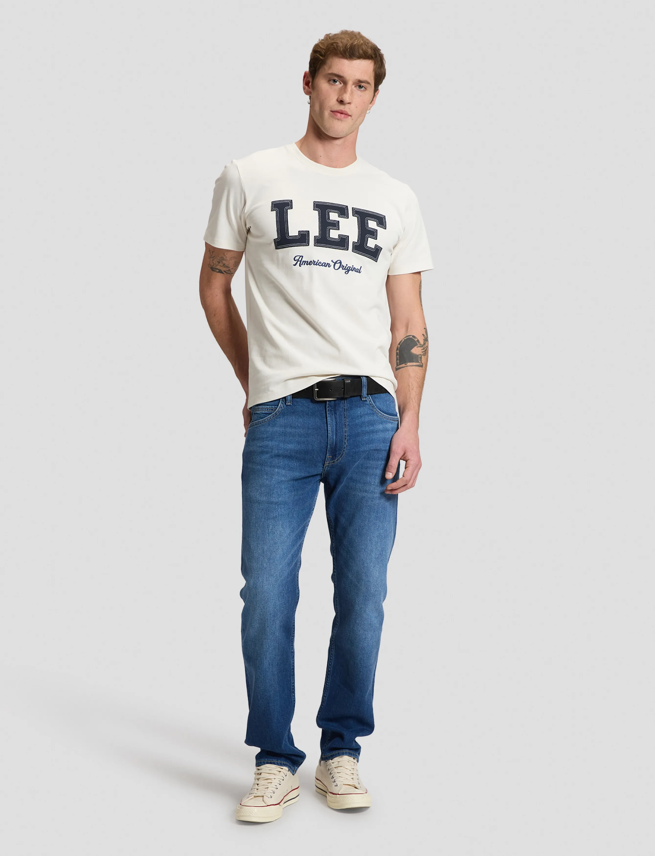 Lee Jeans - LEE ORIGINAL TEE - ecru - 3