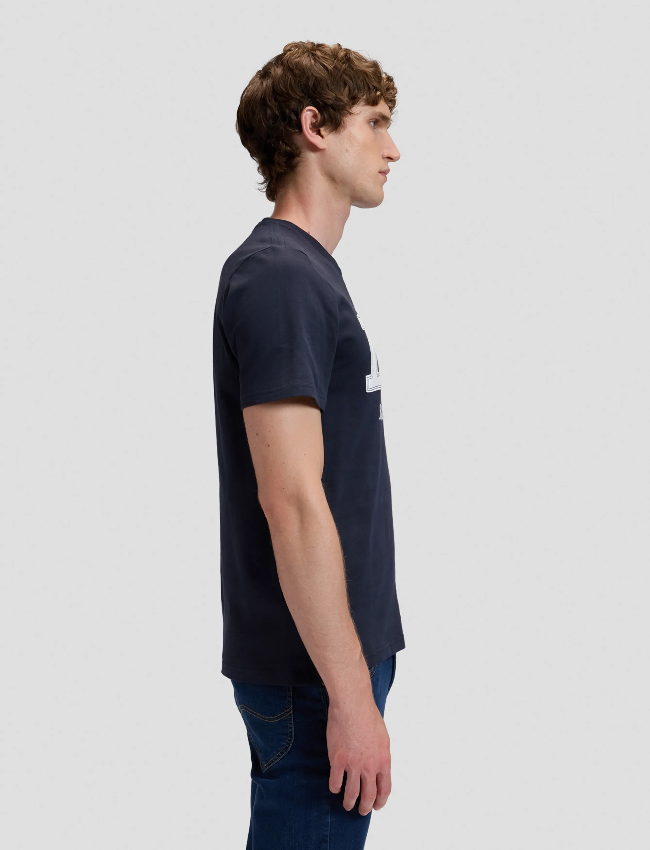 Lee Jeans - LEE ORIGINAL TEE - rebel navy - 4