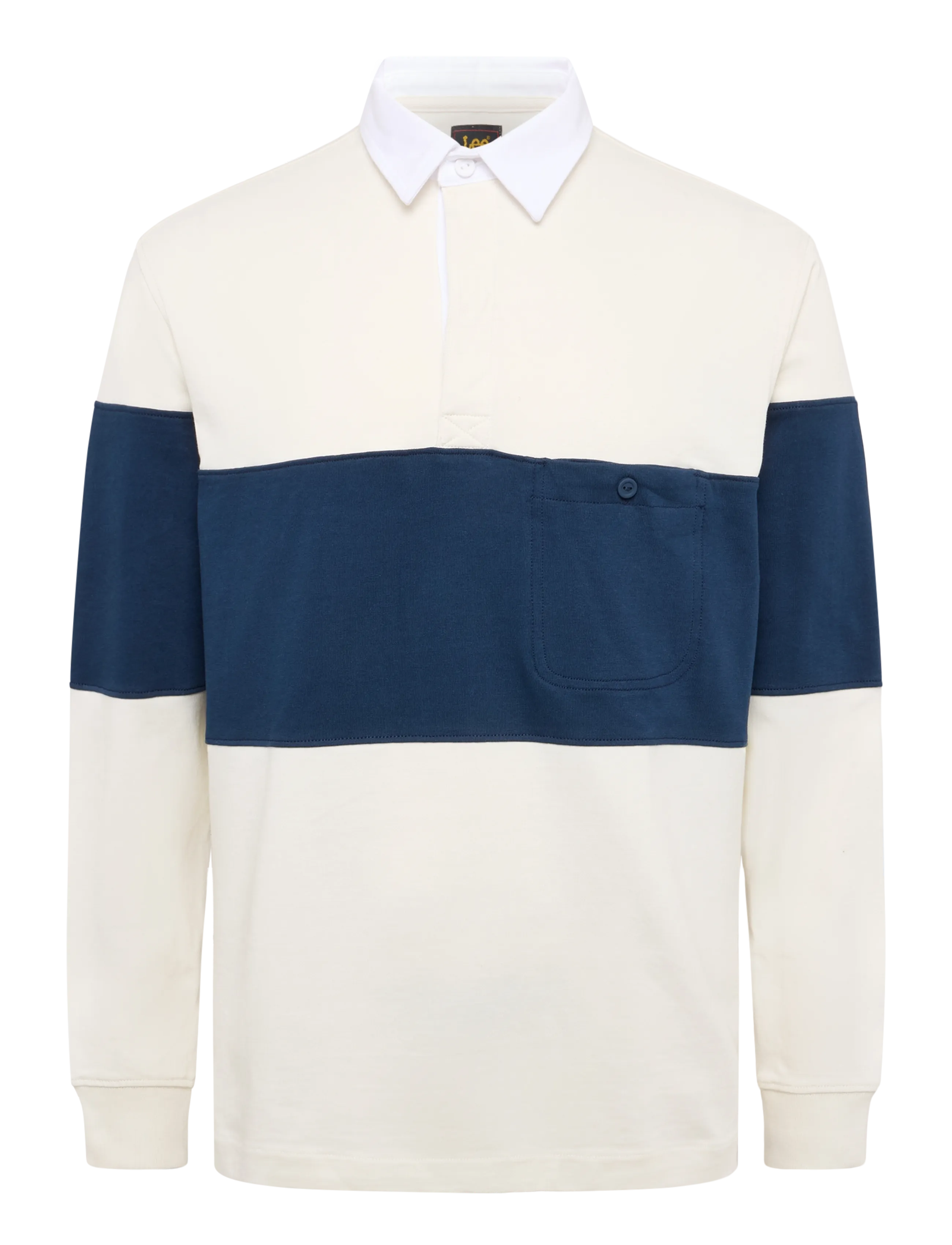 Lee Jeans RUGBY TEE - Poloshirts - ECRU / cream