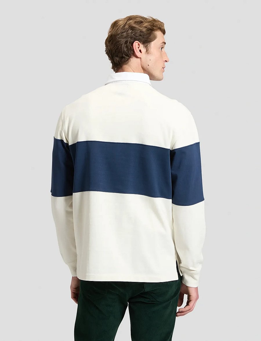 Lee Jeans - RUGBY TEE - poloer i strik med lange ærmer - ecru - 3